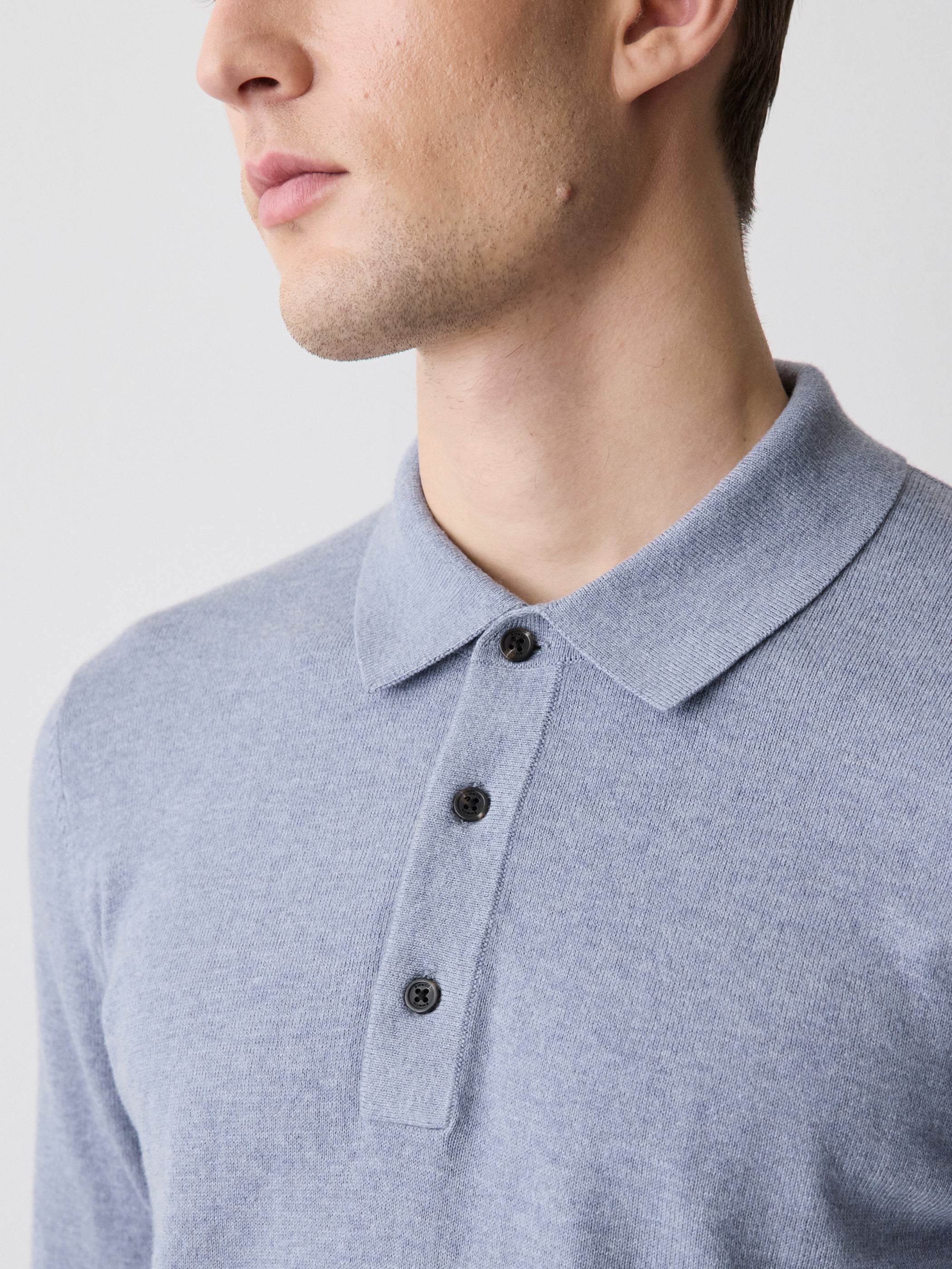RW&CO Long-Sleeve Polo Sweater