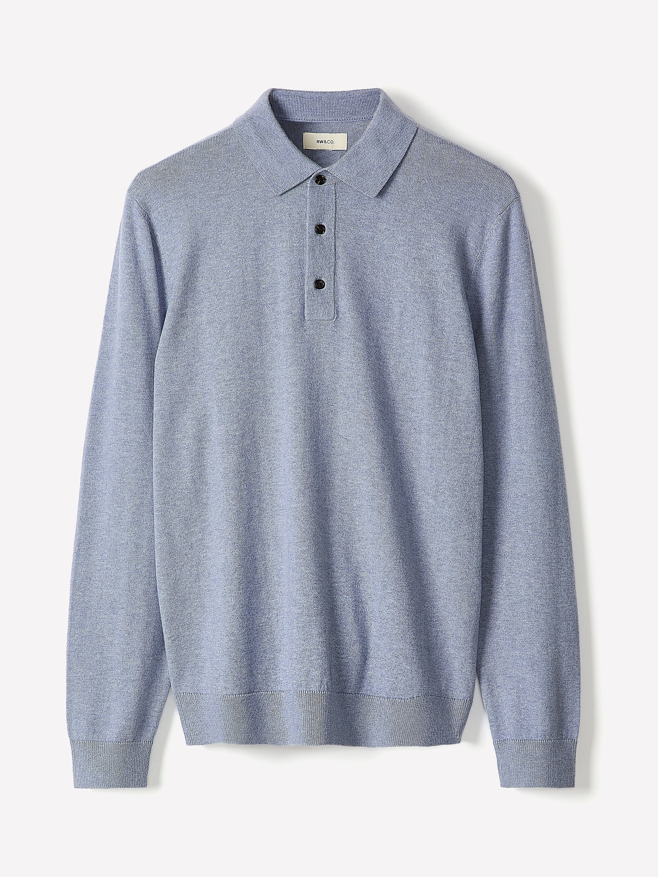 RW&CO Long-Sleeve Polo Sweater