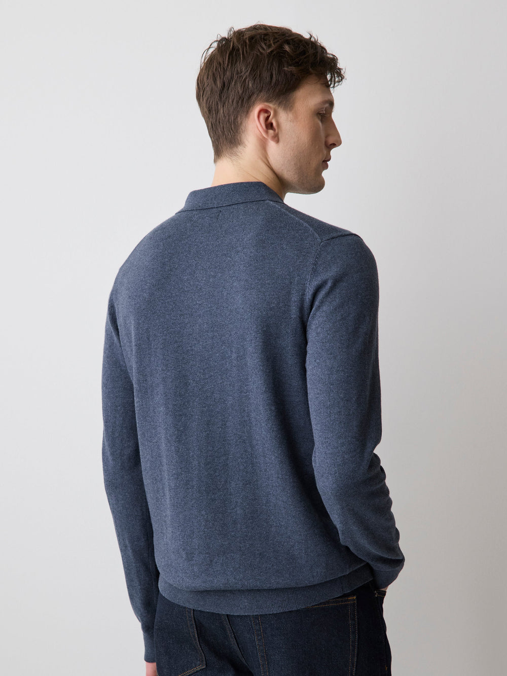 RW&CO Long-Sleeve Polo Sweater
