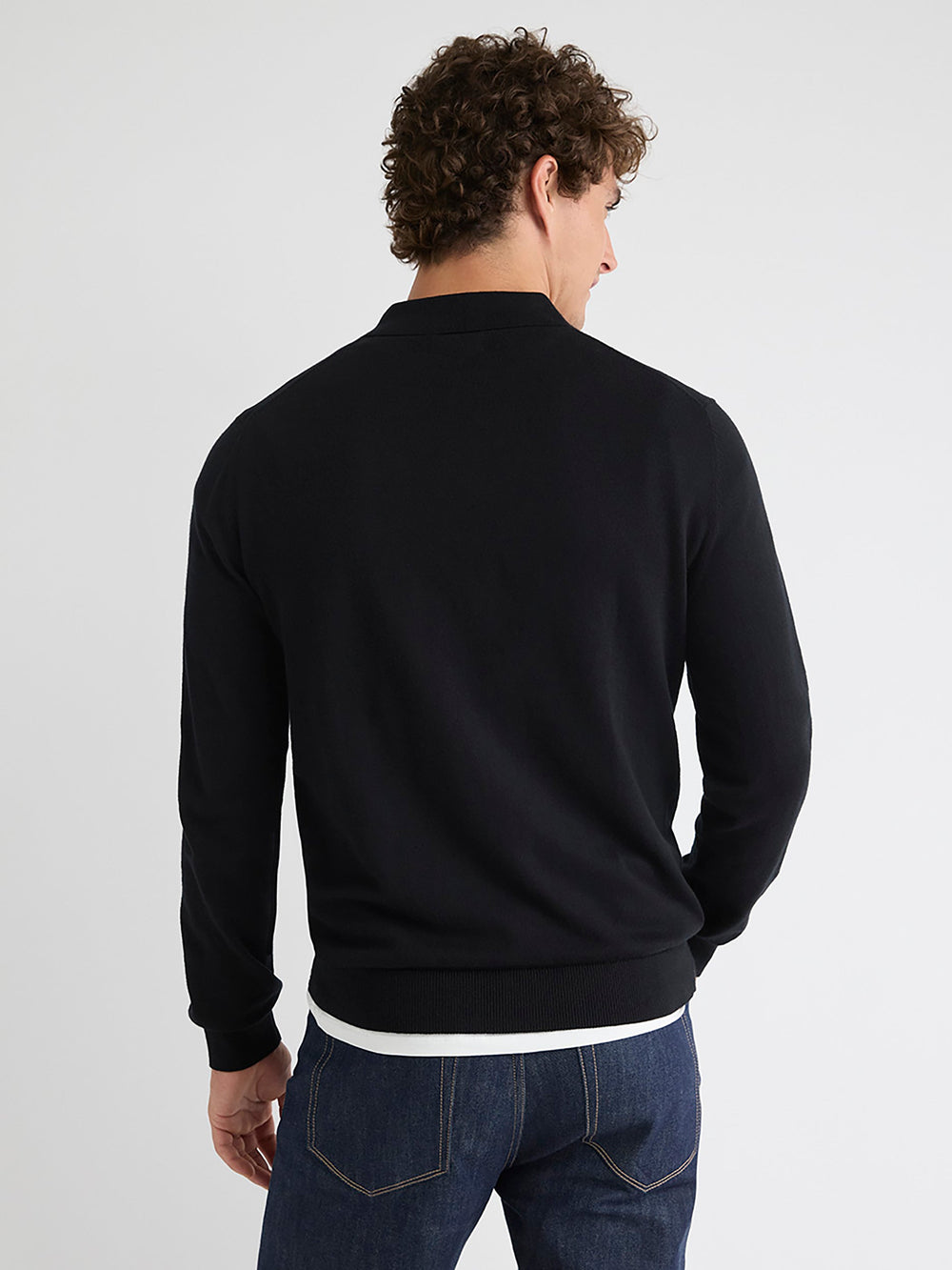 RW&CO Long-Sleeve Polo Sweater