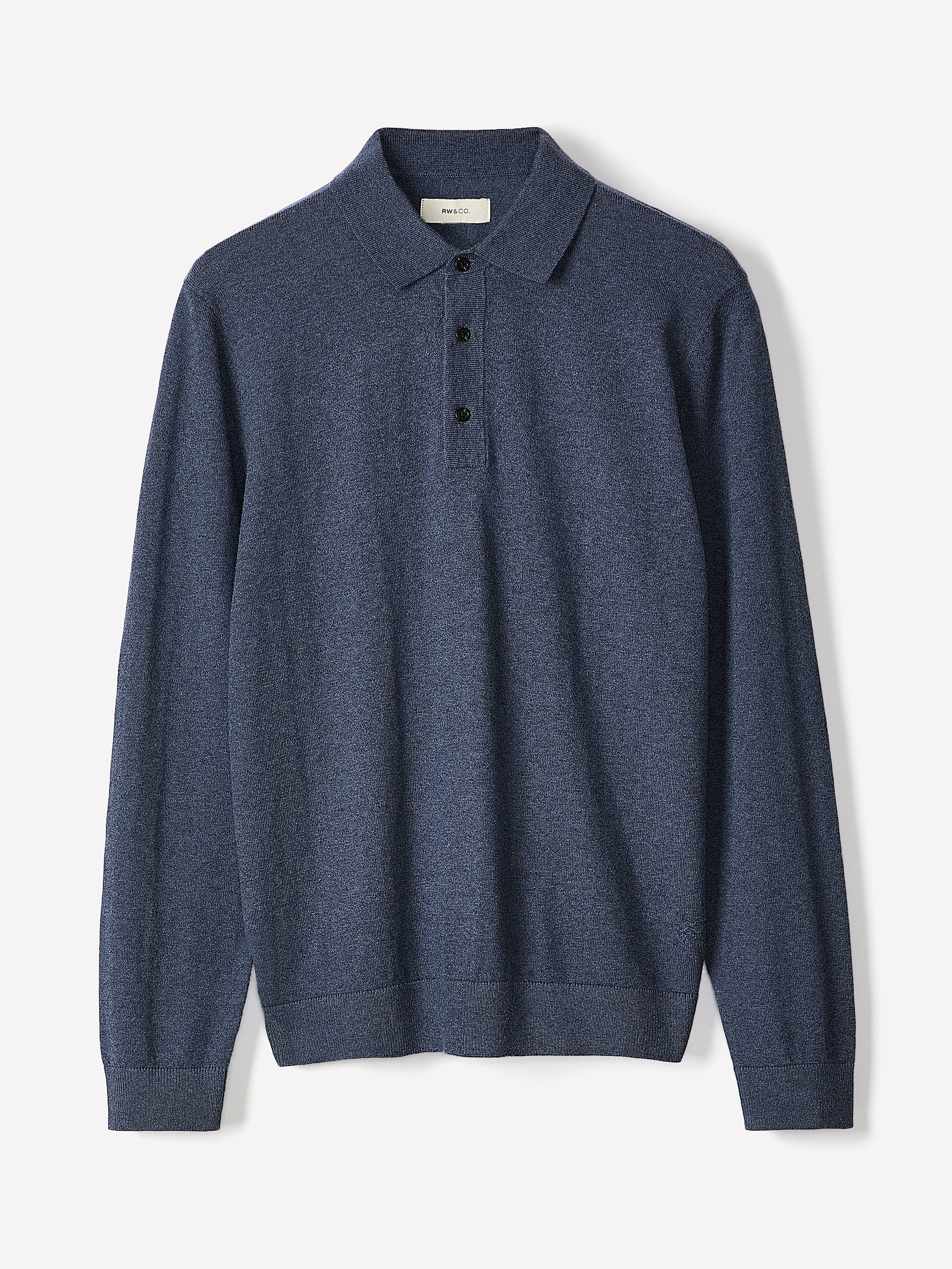 RW&CO Long-Sleeve Polo Sweater