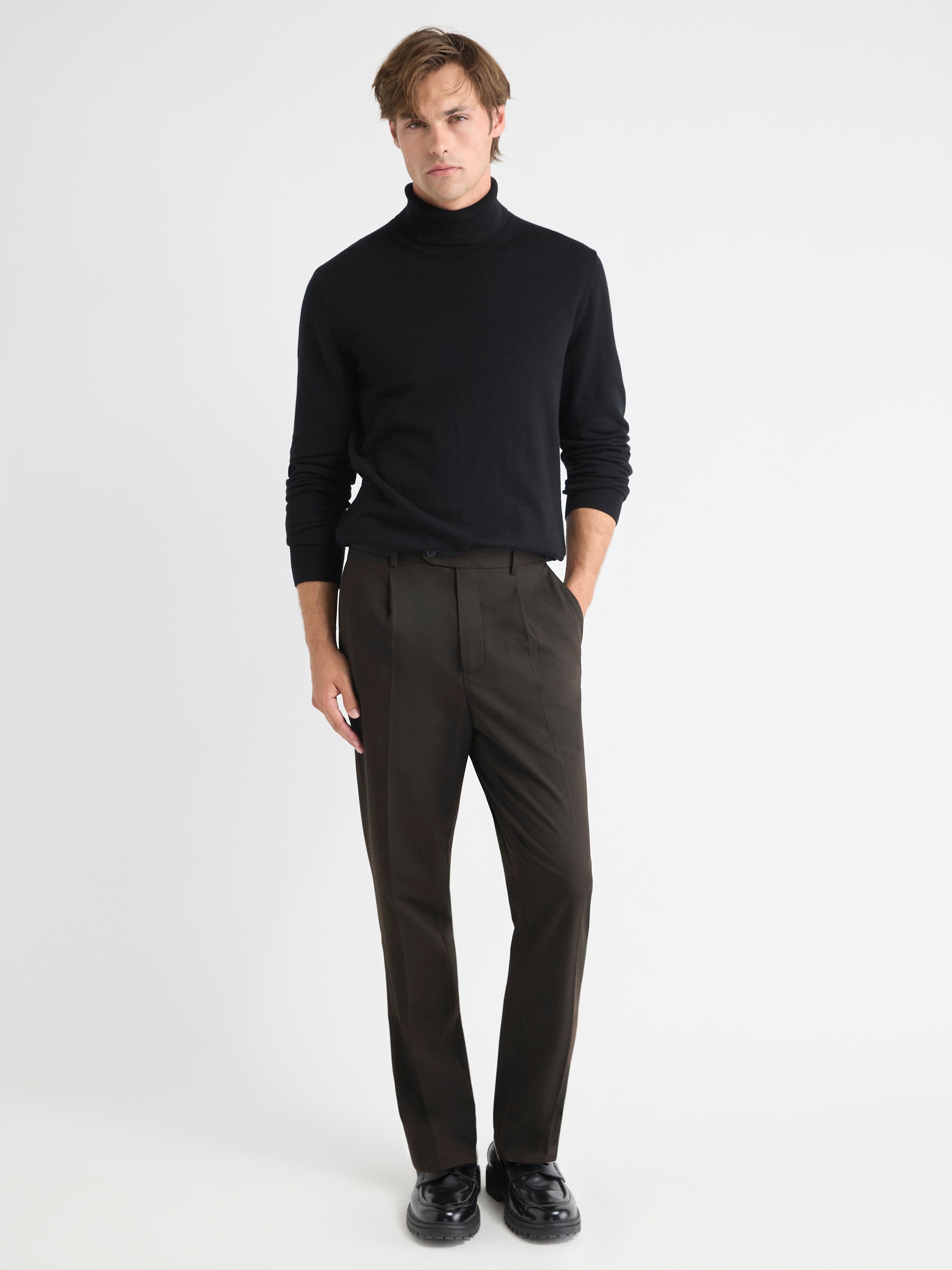 RW&CO Long-Sleeve Turtleneck Sweater