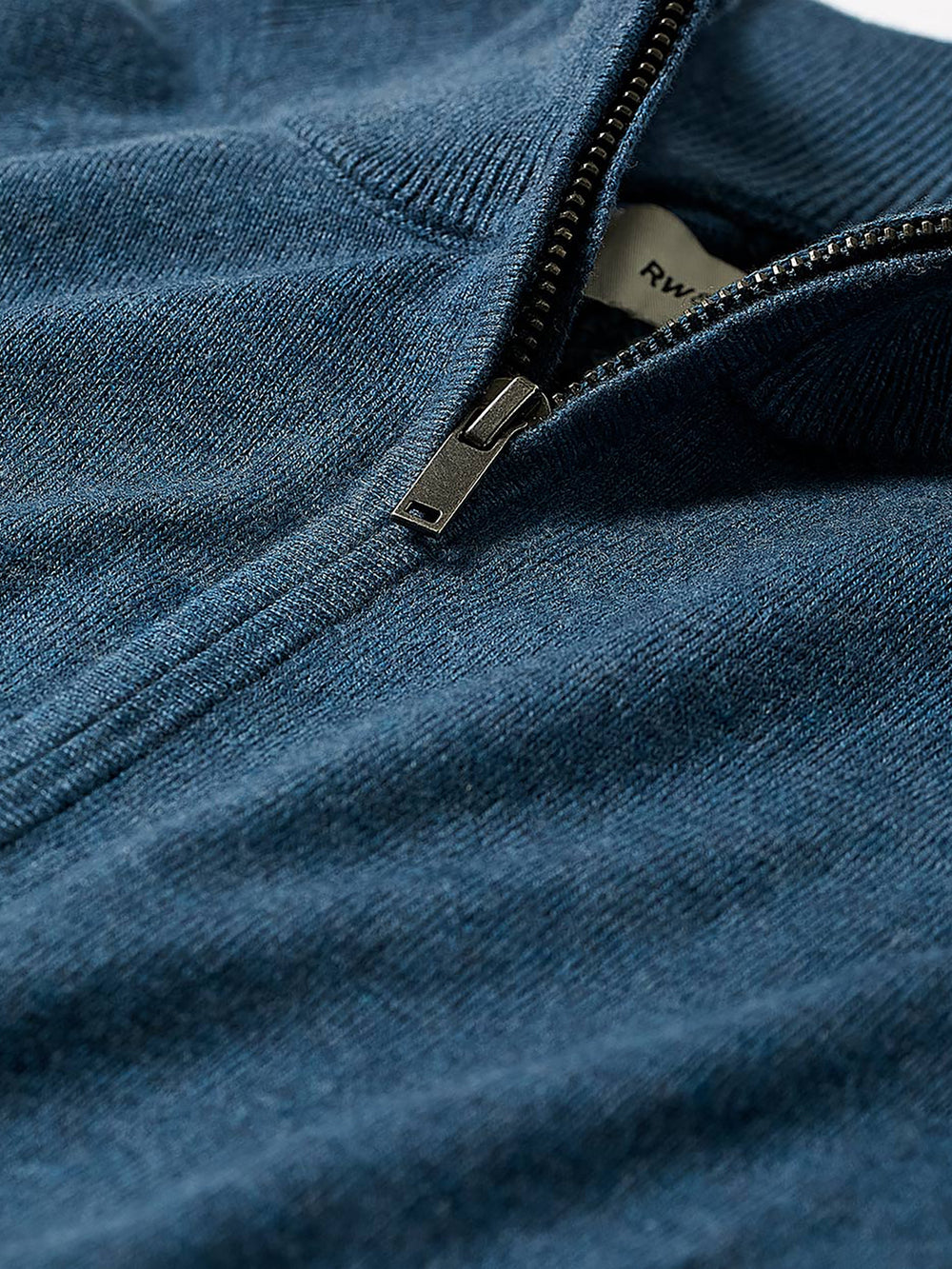 RW&CO Long-Sleeve Quarter-Zip Mock-Neck Sweater