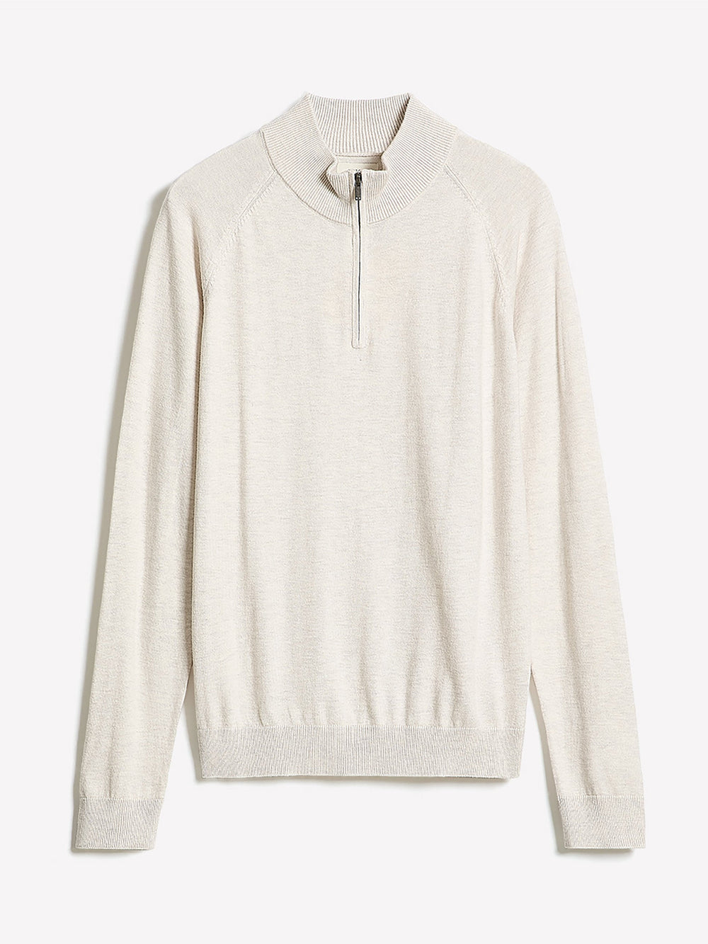 RW&CO Long-Sleeve Quarter-Zip Mock-Neck Sweater