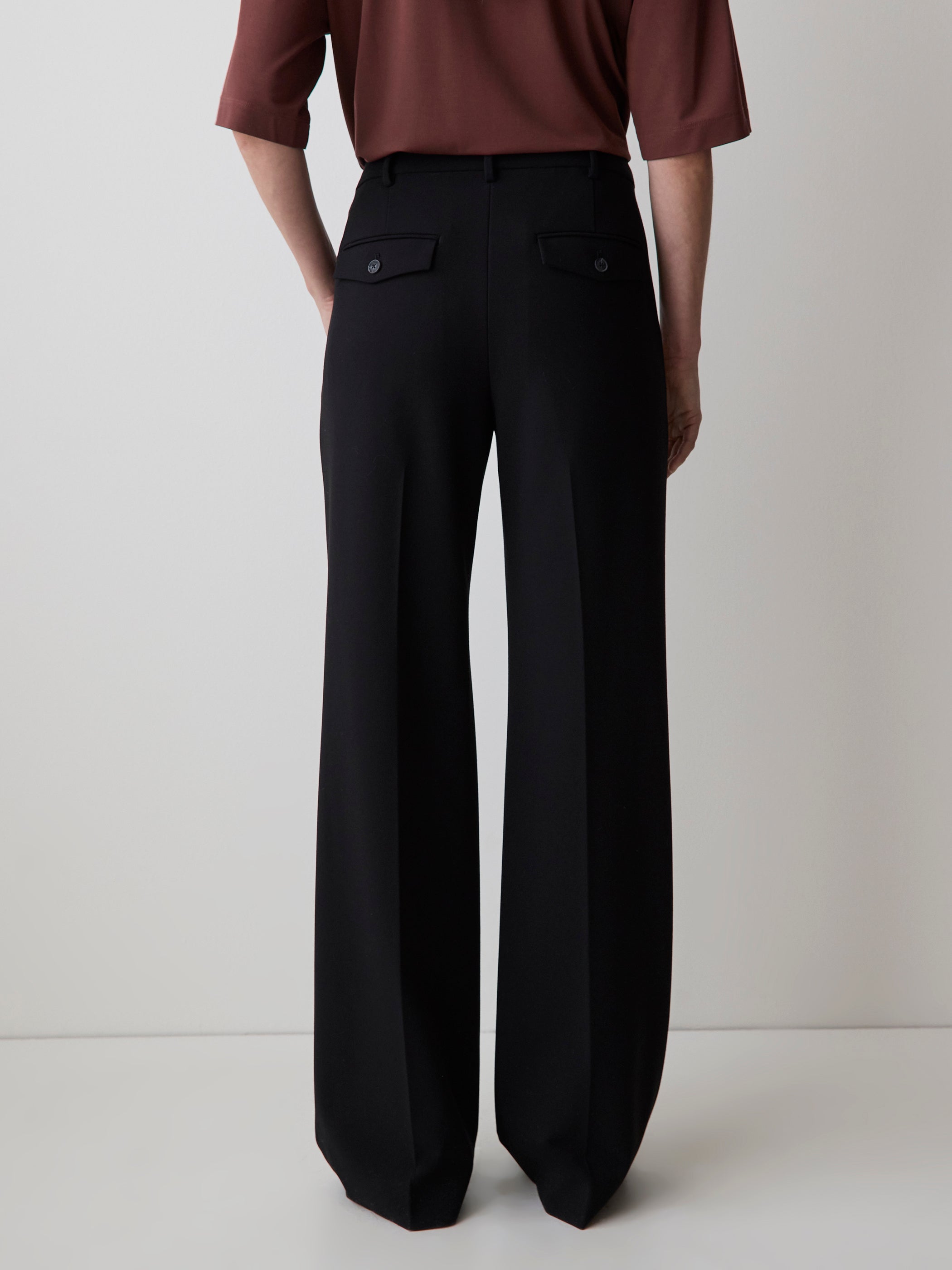 RW&CO Mid-Rise Wide-Leg Heavy Twill Pant
