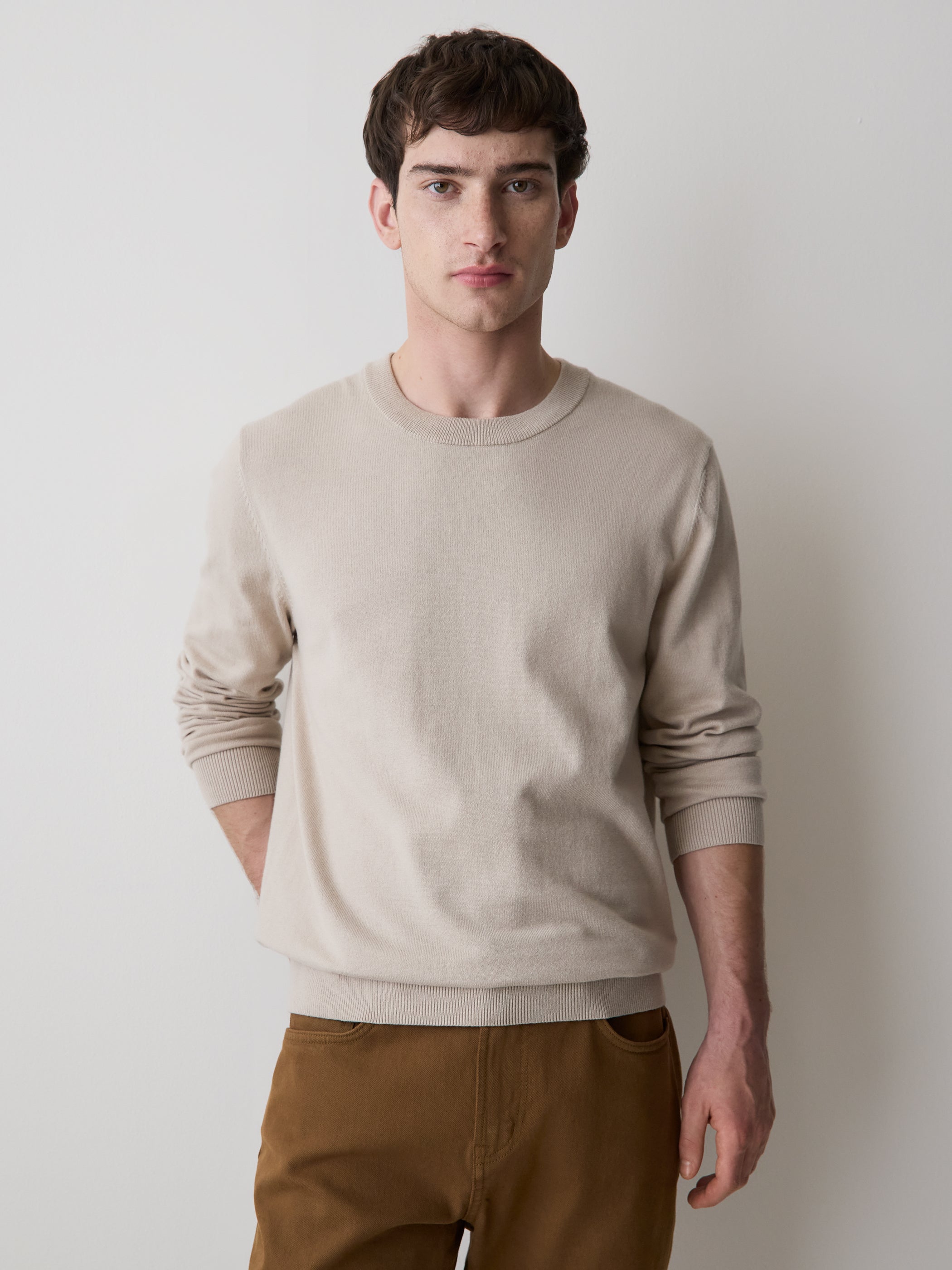 RW&CO Long-Sleeve Crew-Neck Sweater