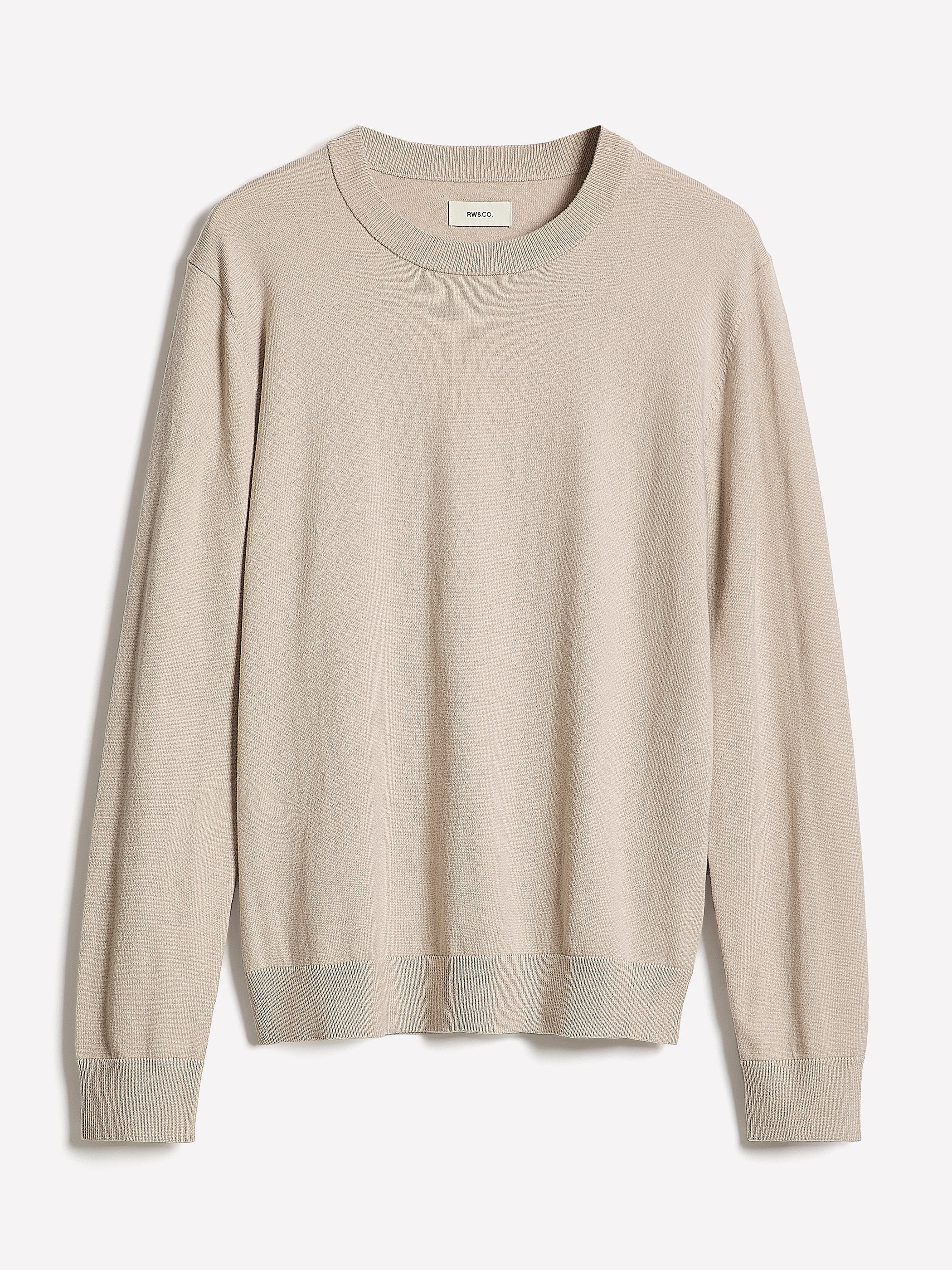 RW&CO Long-Sleeve Crew-Neck Sweater