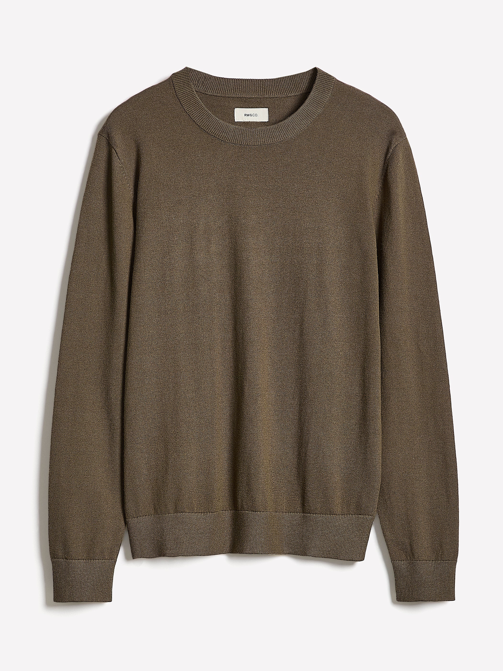 RW&CO Long-Sleeve Crew-Neck Sweater