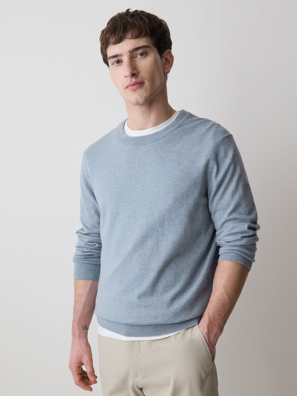 RW&CO Long-Sleeve Crew-Neck Sweater
