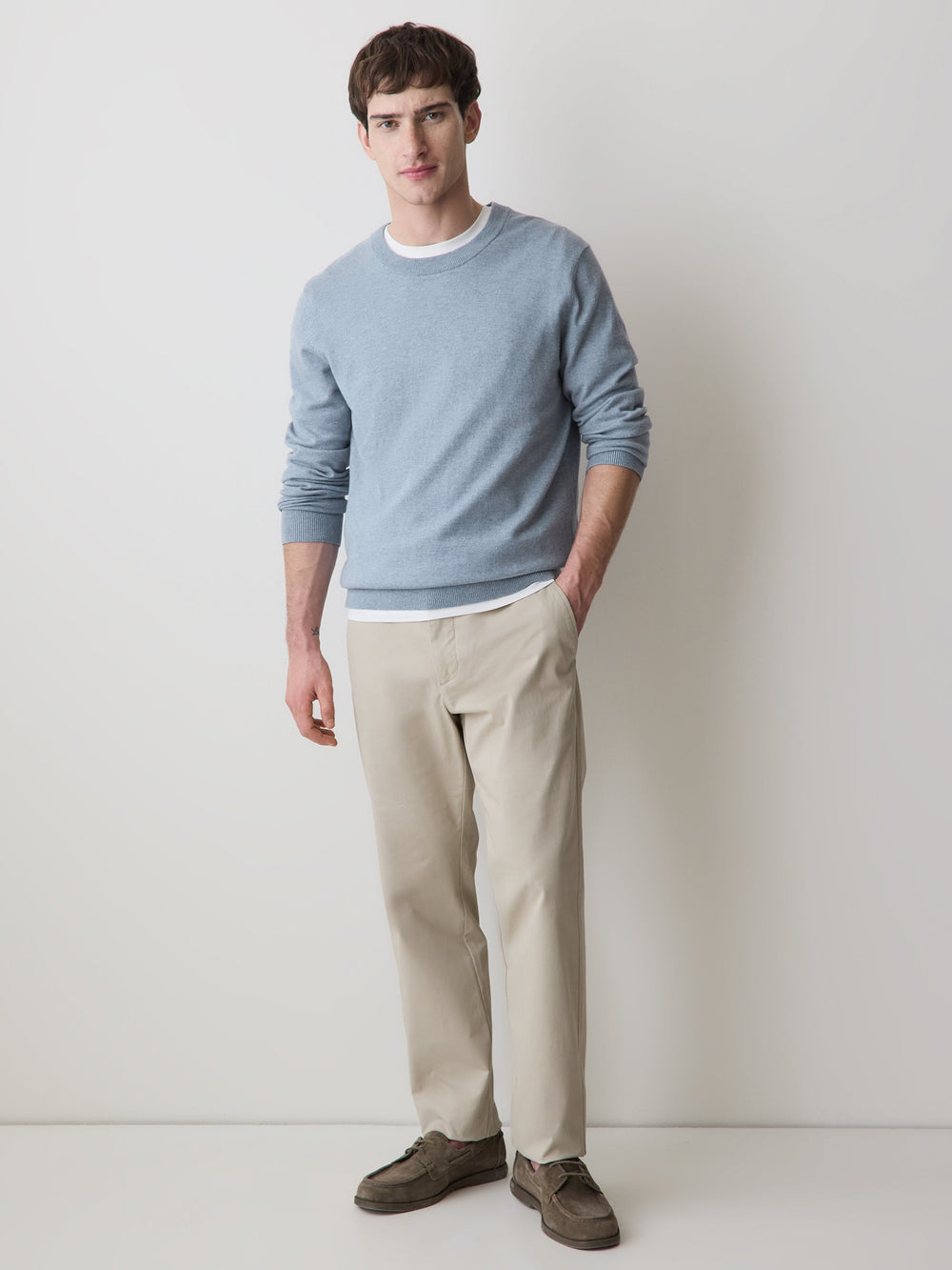 RW&CO Long-Sleeve Crew-Neck Sweater