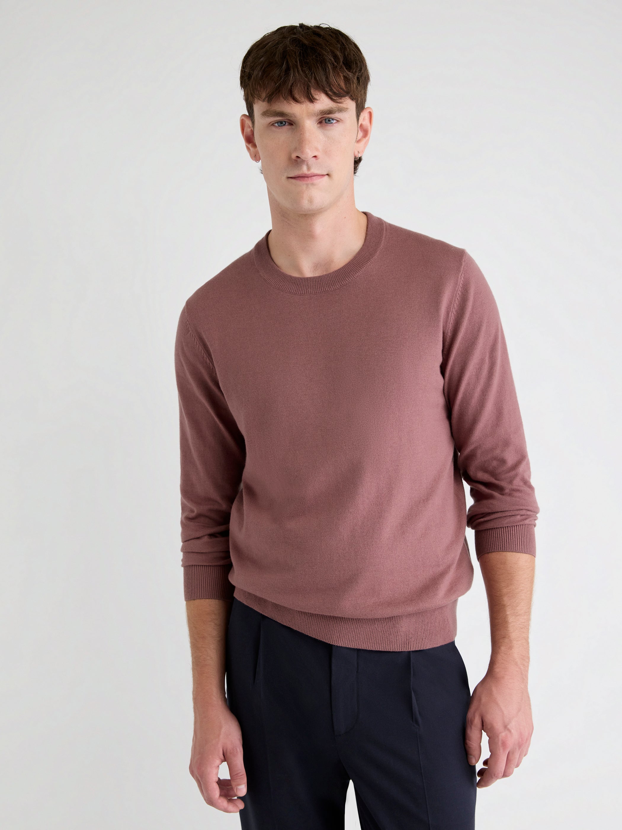 RW&CO Long-Sleeve Crew-Neck Sweater