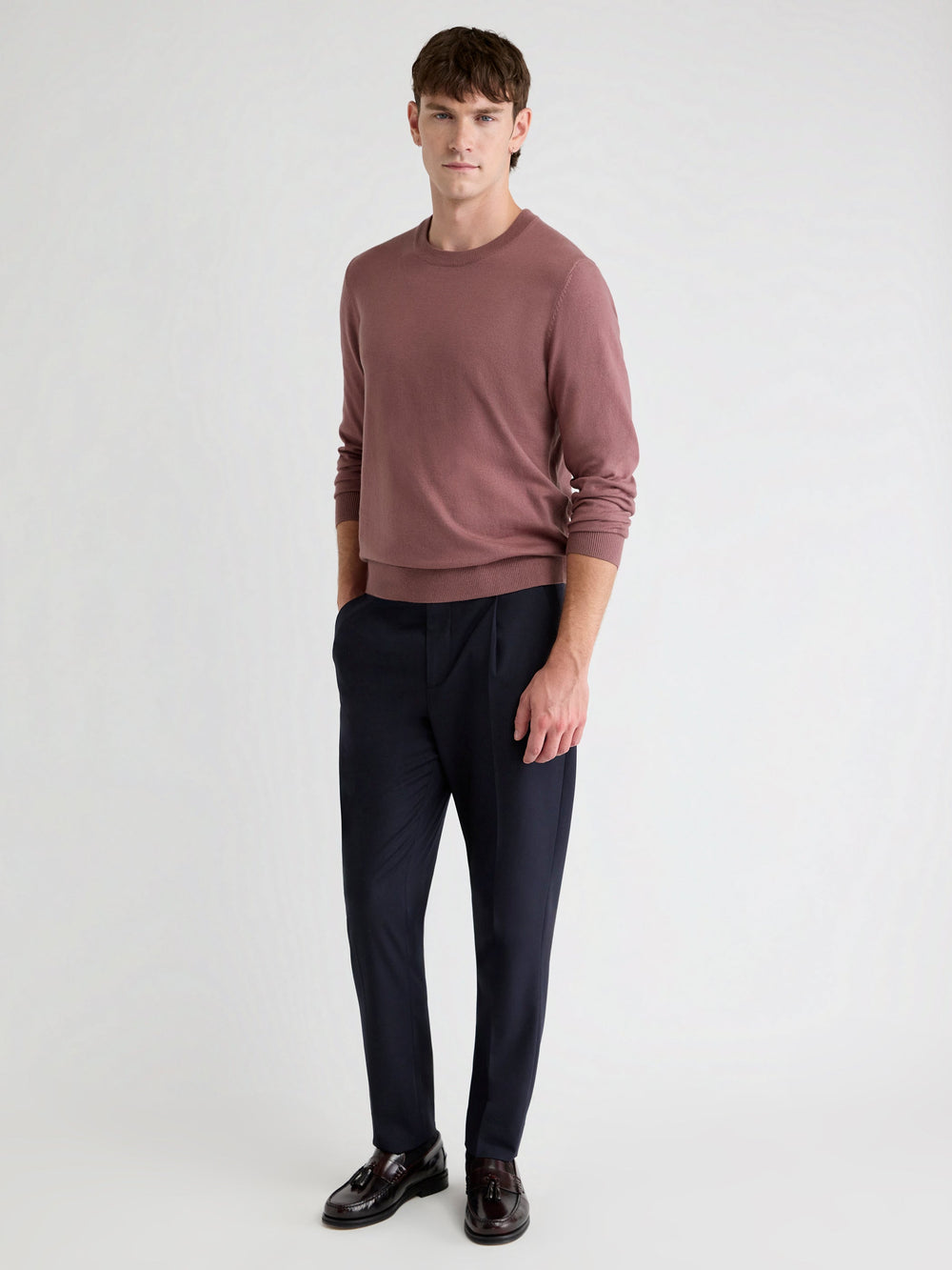 RW&CO Long-Sleeve Crew-Neck Sweater