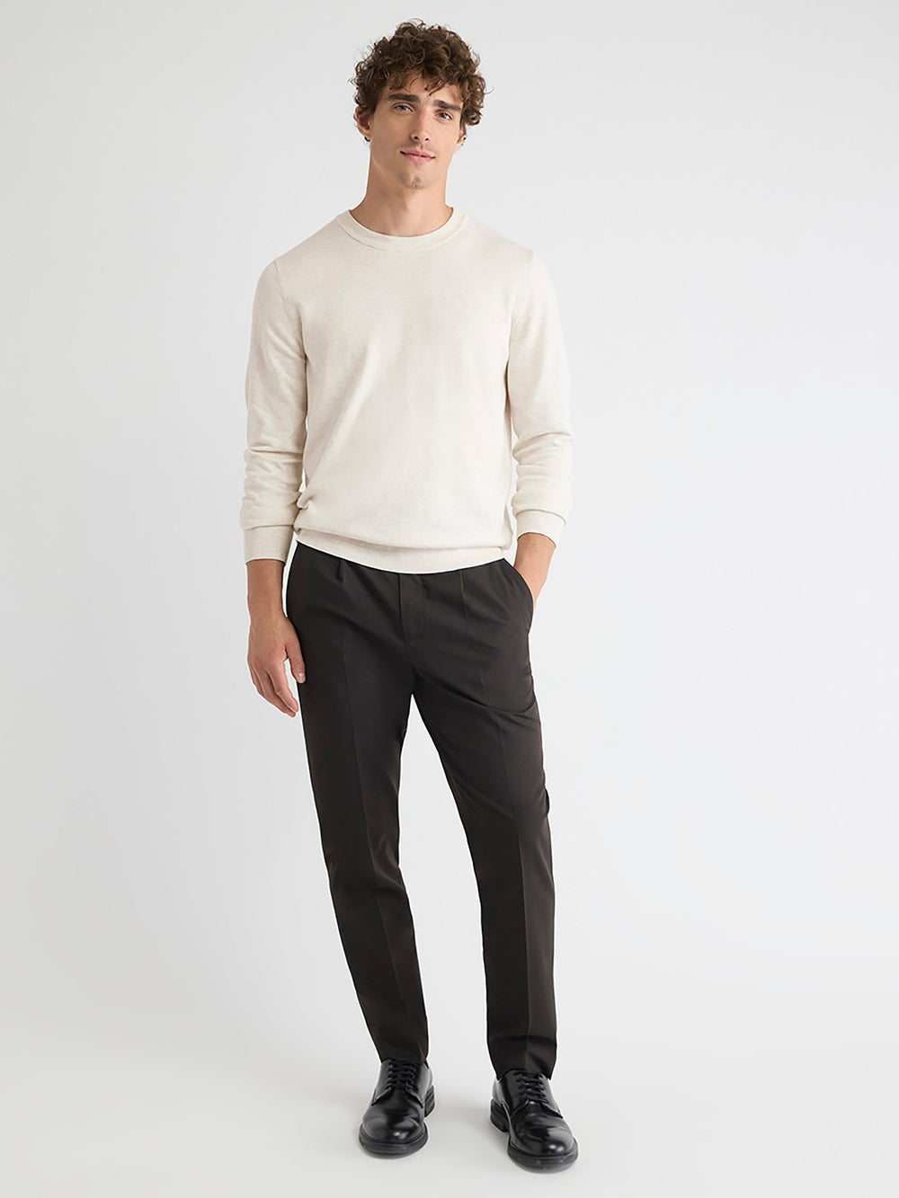RW&CO Long-Sleeve Crew-Neck Sweater