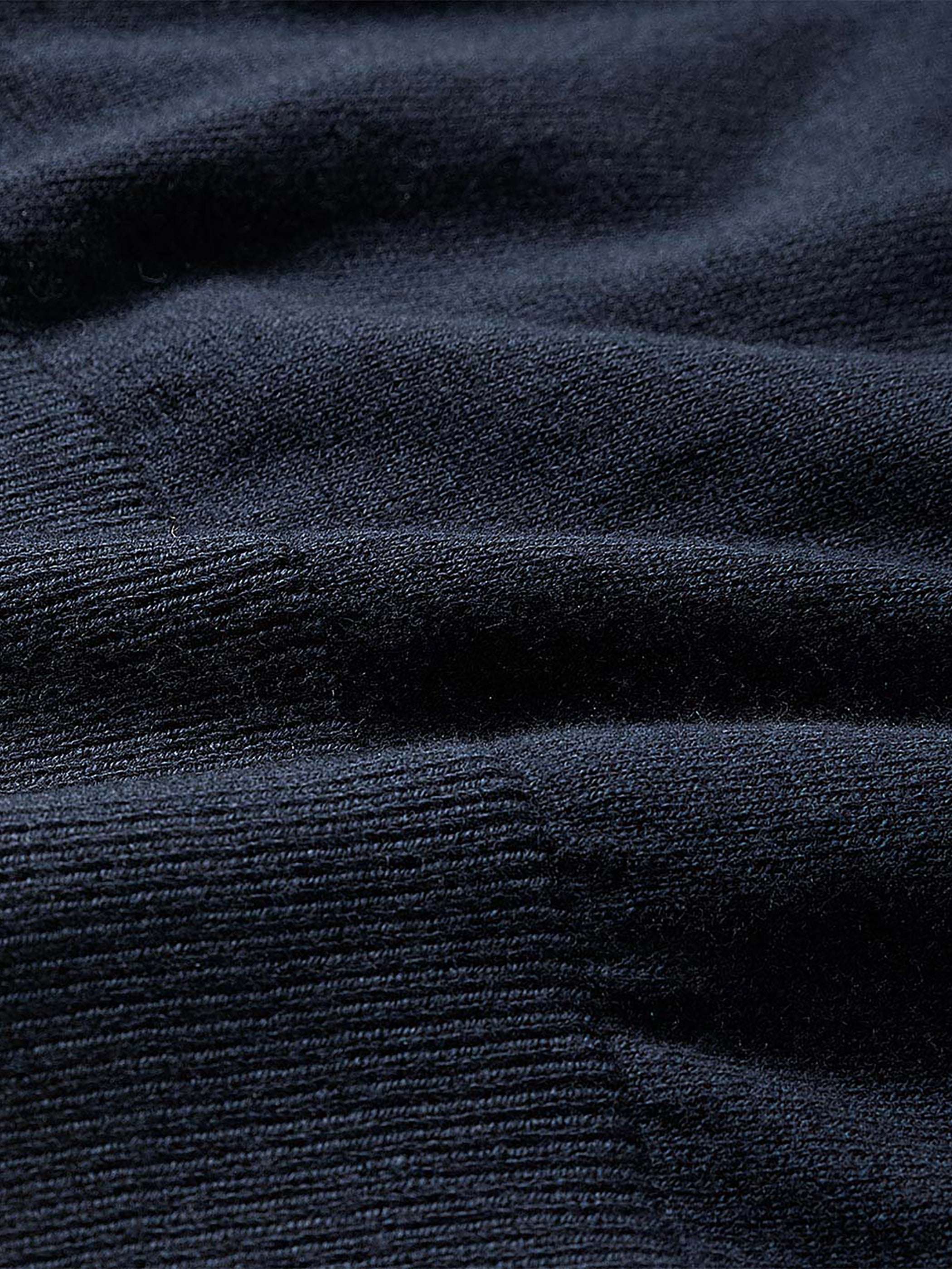 RW&CO Long-Sleeve Sweater with Johnny Collar