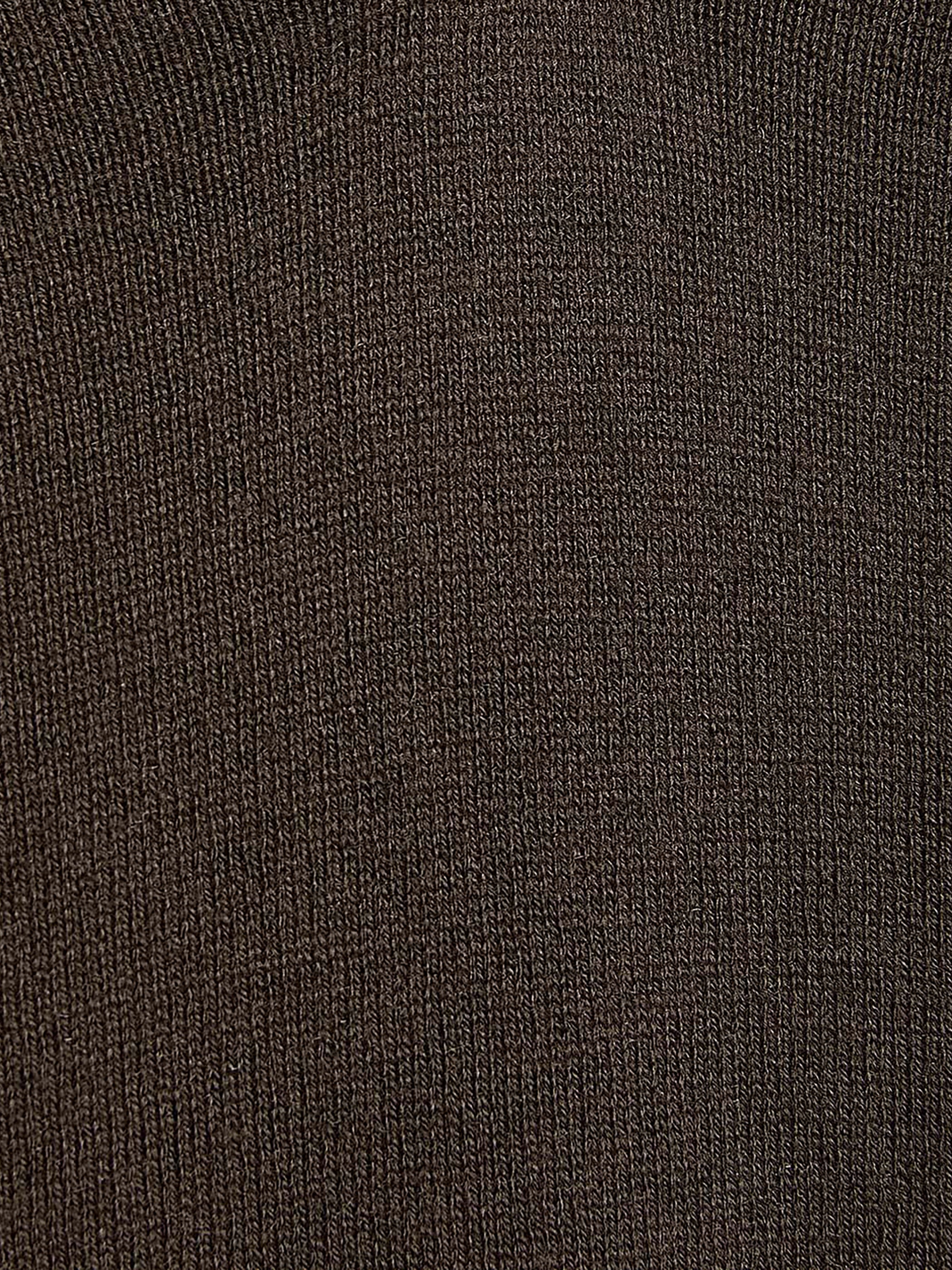 RW&CO Long-Sleeve Sweater with Johnny Collar