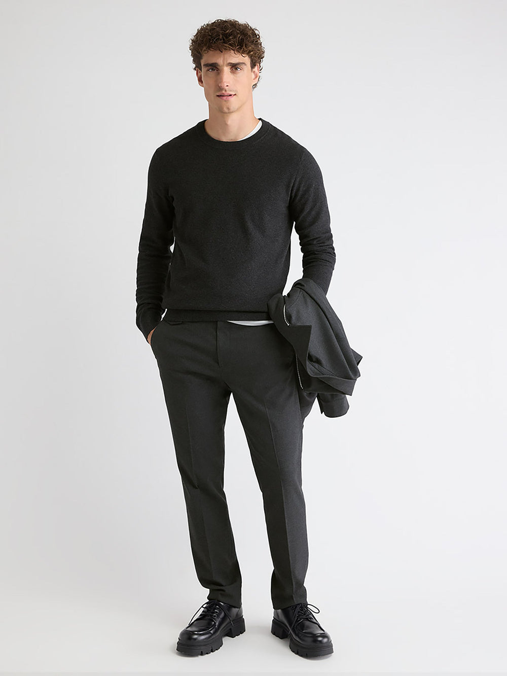RW&CO Long-Sleeve Crew-Neck Sweater