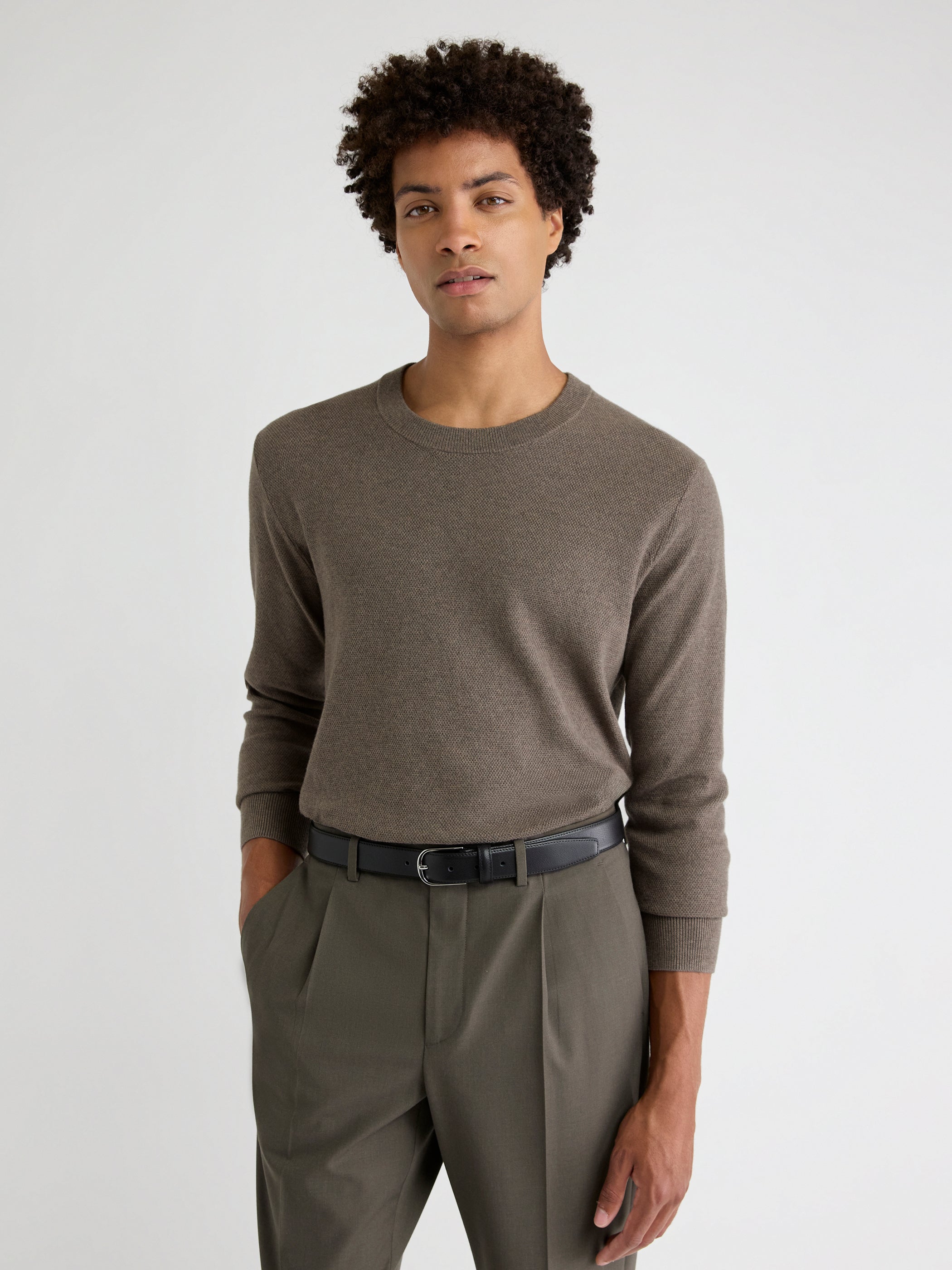 RW&CO Long-Sleeve Crew-Neck Sweater