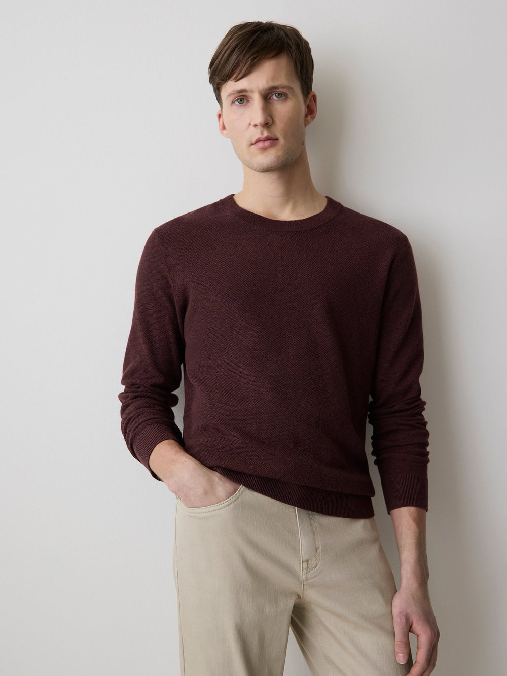 RW&CO Long-Sleeve Crew-Neck Sweater