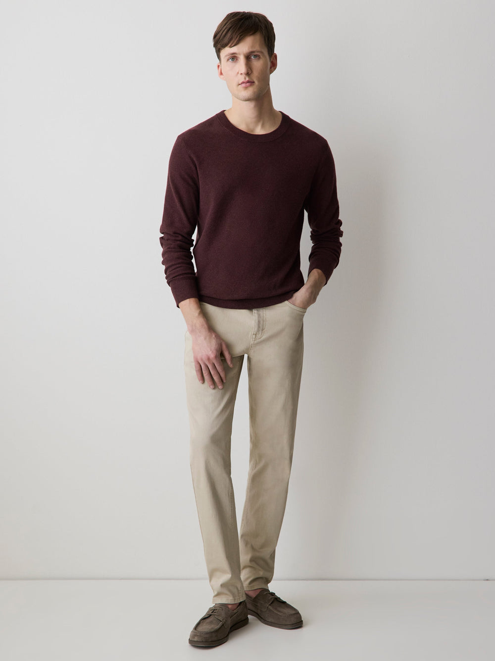 RW&CO Long-Sleeve Crew-Neck Sweater