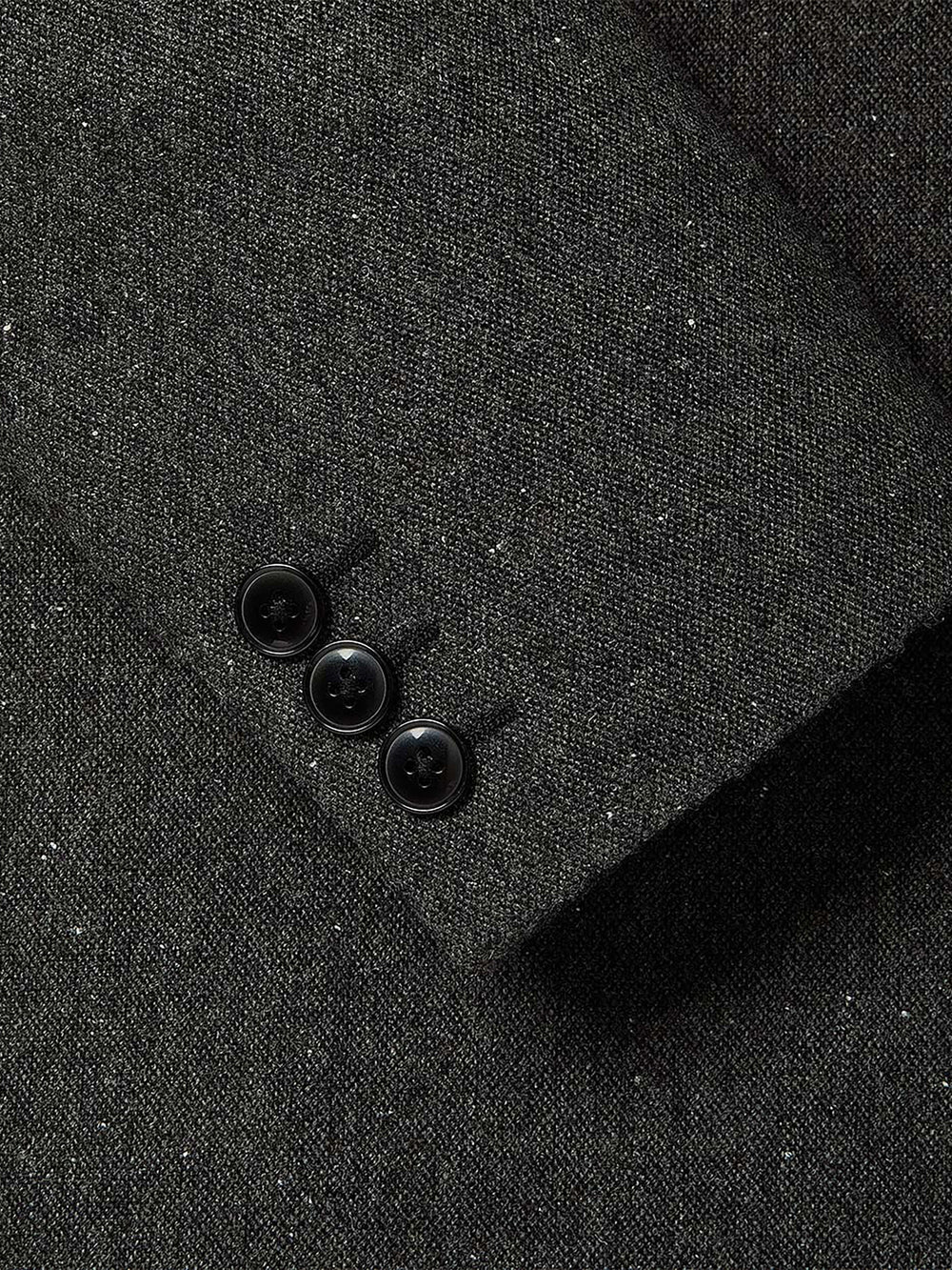 RW&CO Tailored-Fit Double-Breasted Tweed Suit Blazer