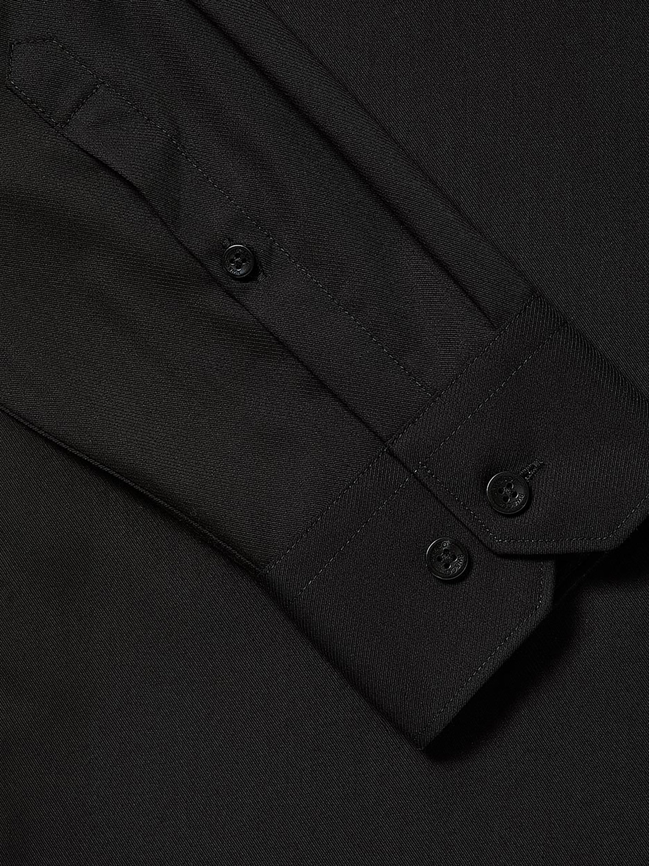 RW&CO Slim Fit Solid Supima (R) Cotton Twill Dress Shirt