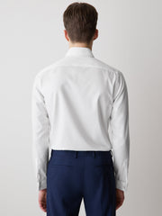 RW&CO Slim Fit White Supima (R) Twill Dress Shirt