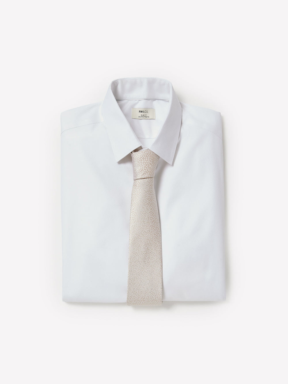 RW&CO Slim Fit White Dress Shirt