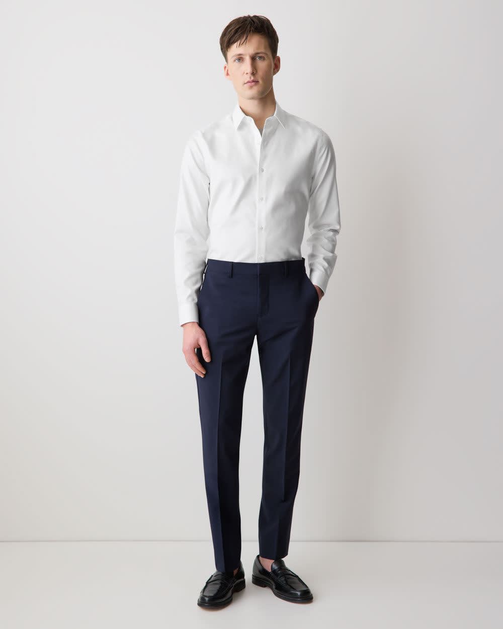 RW&CO Slim Fit White Dress Shirt