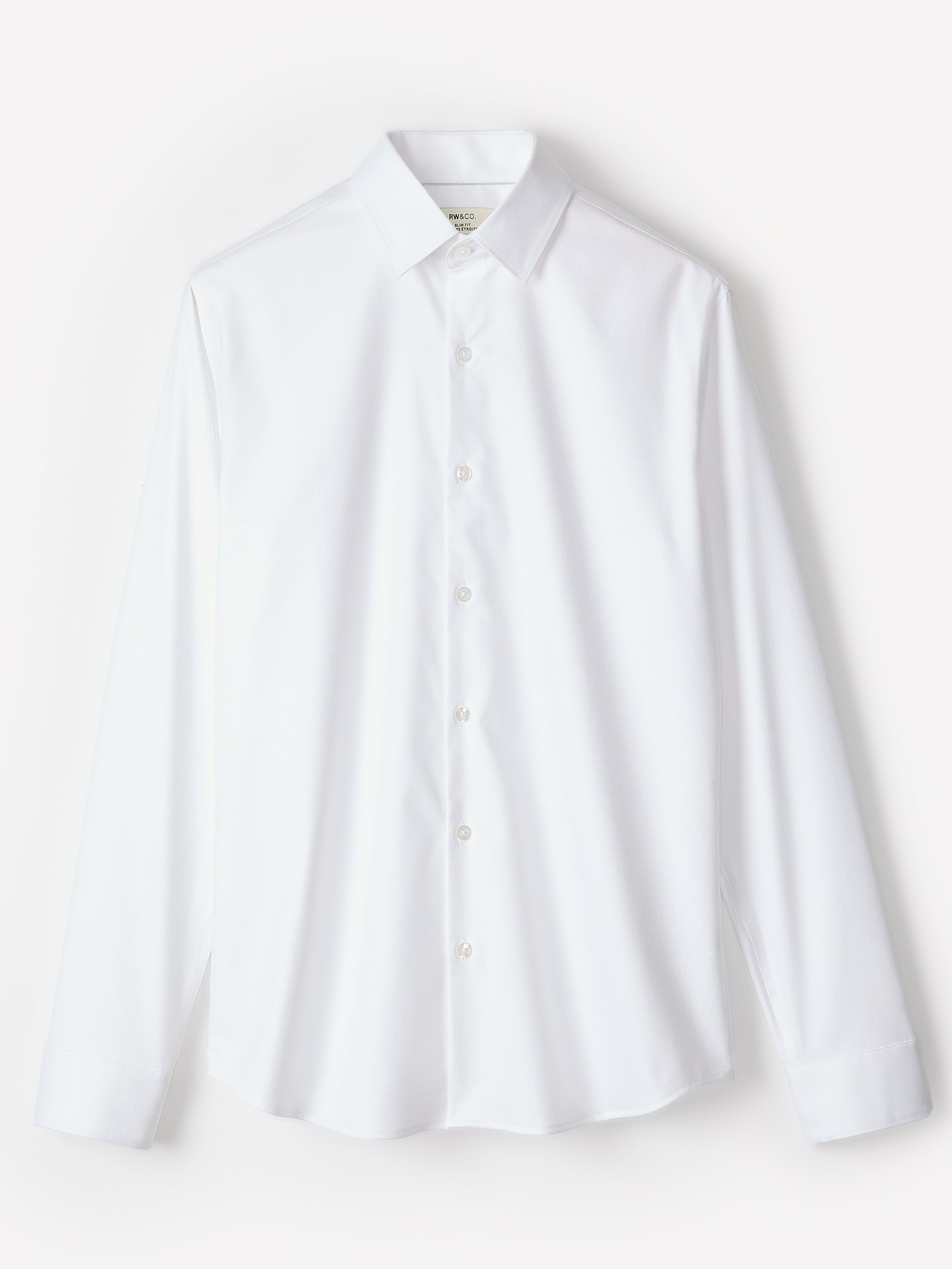 RW&CO Slim Fit White Dress Shirt
