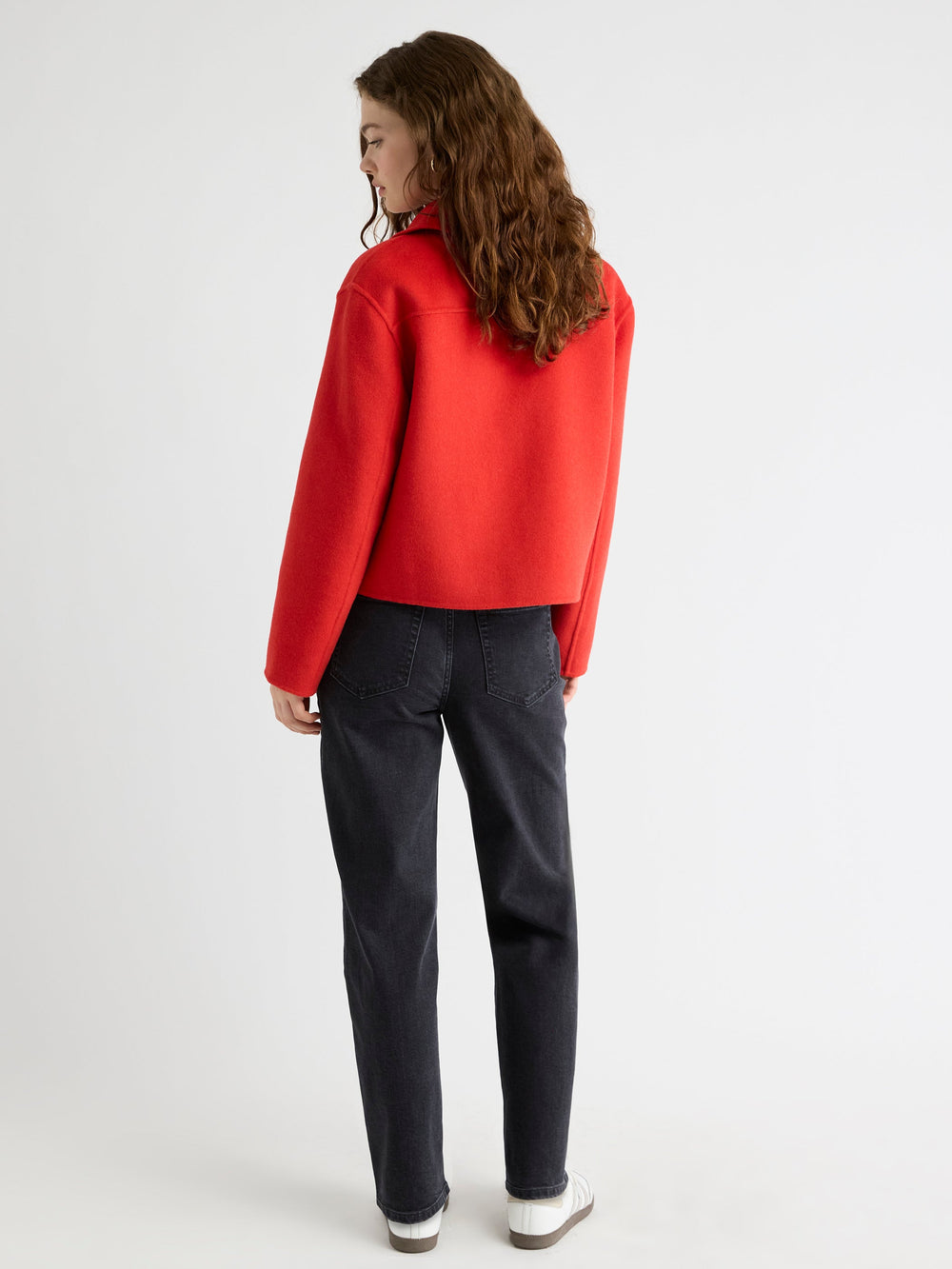 RW&CO Wool-Blend Double-Face Worker Jacket