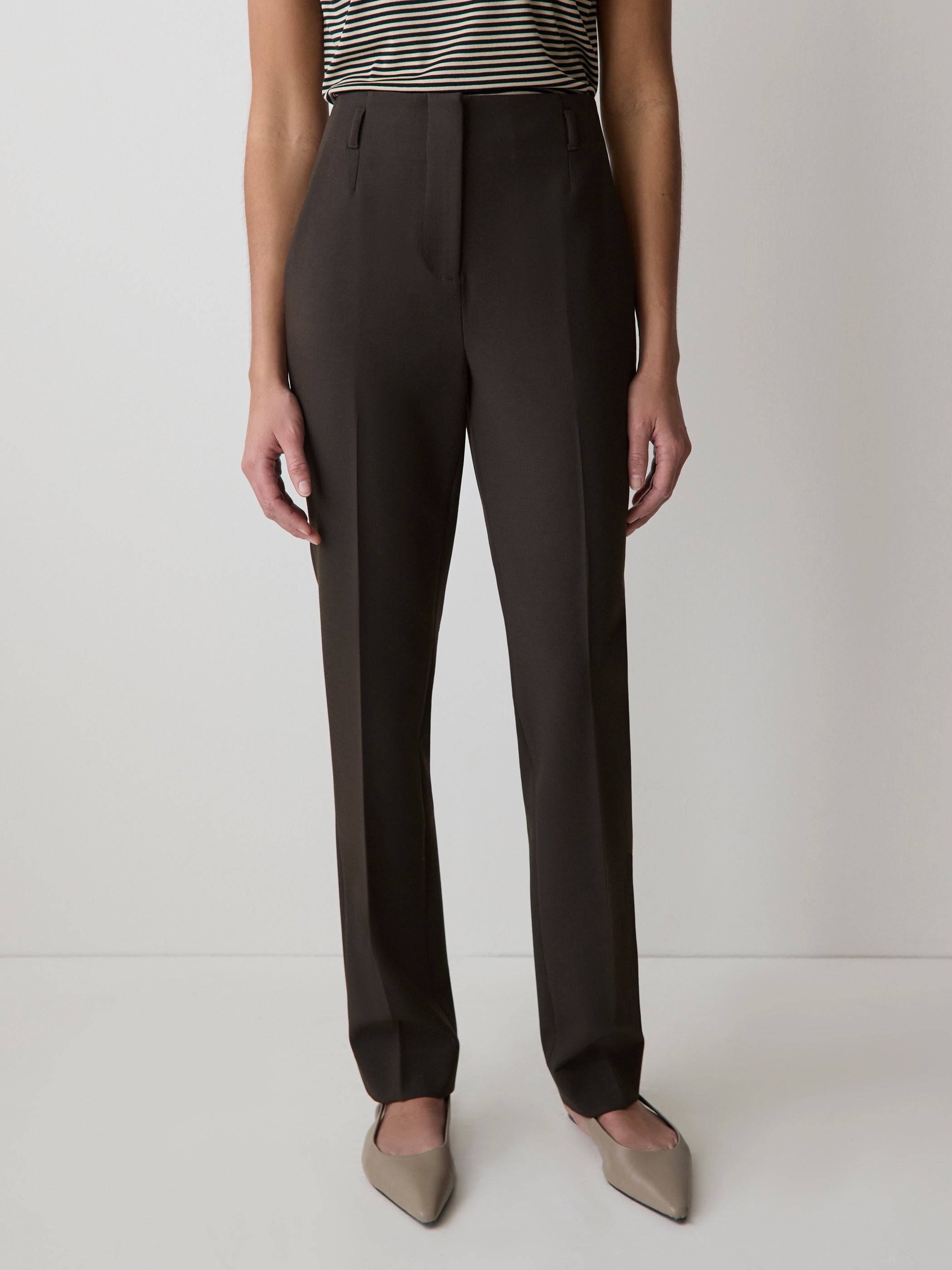 RW&CO High-Rise Long Slim-Leg Pant
