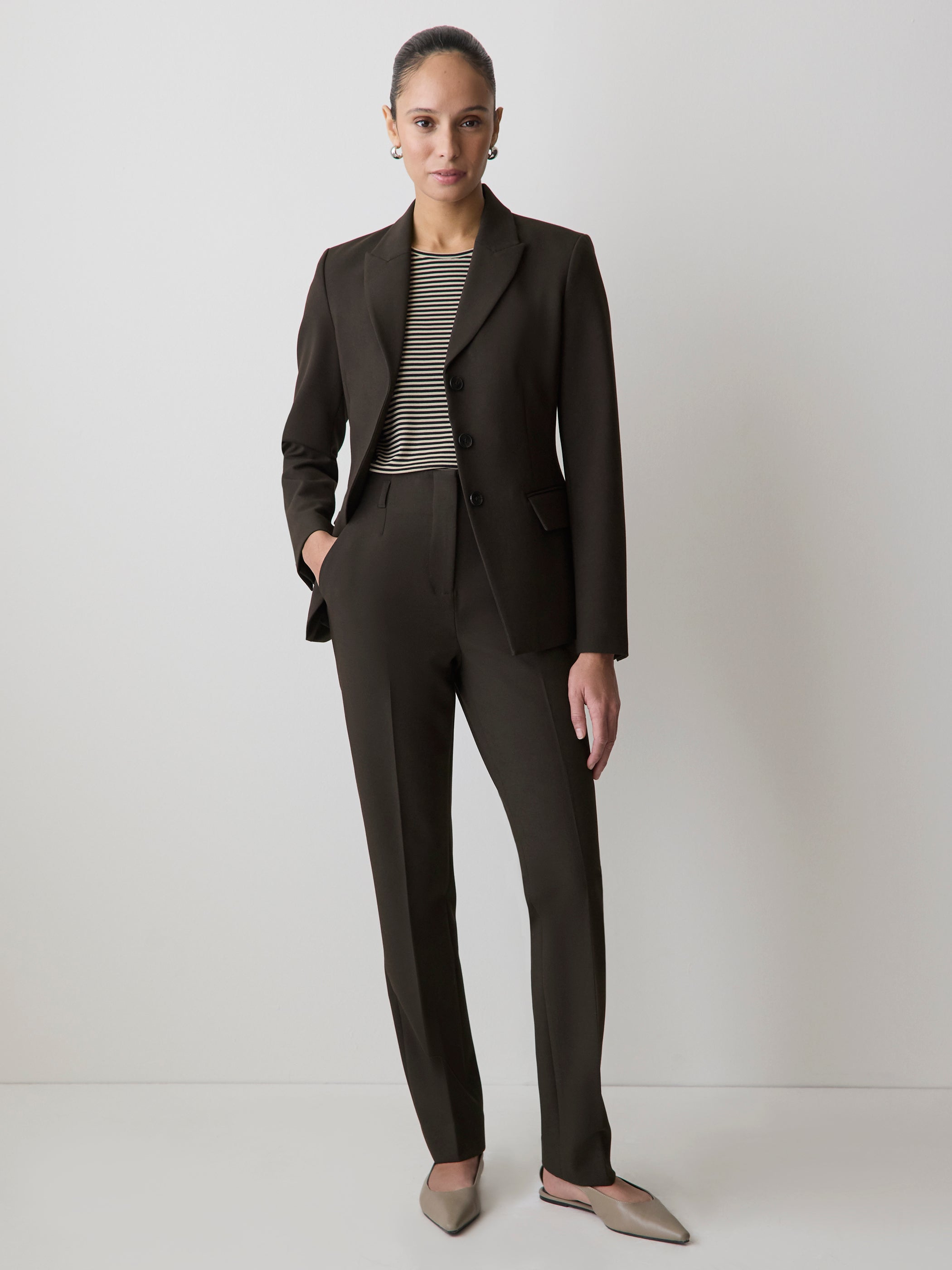 RW&CO High-Rise Long Slim-Leg Pant