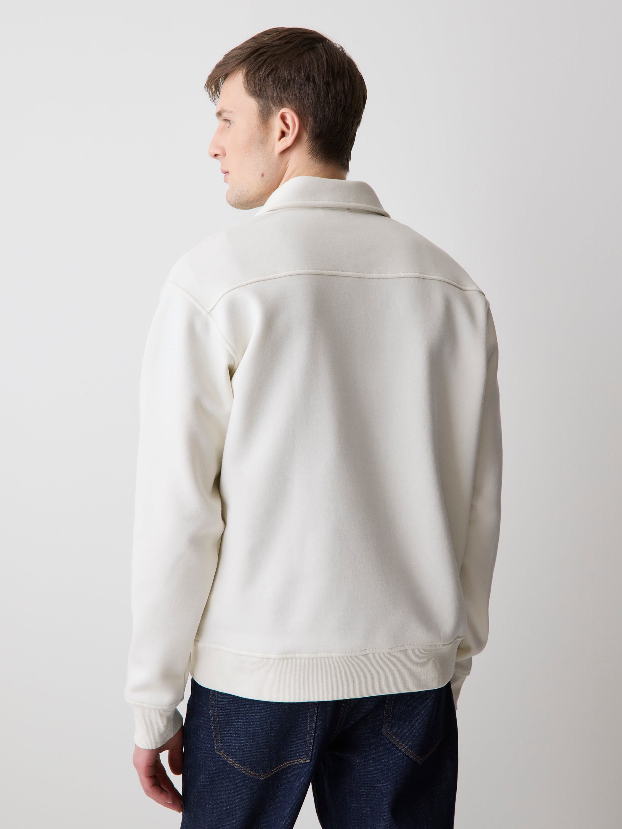 RW&CO Fleece Long-Sleeve Polo