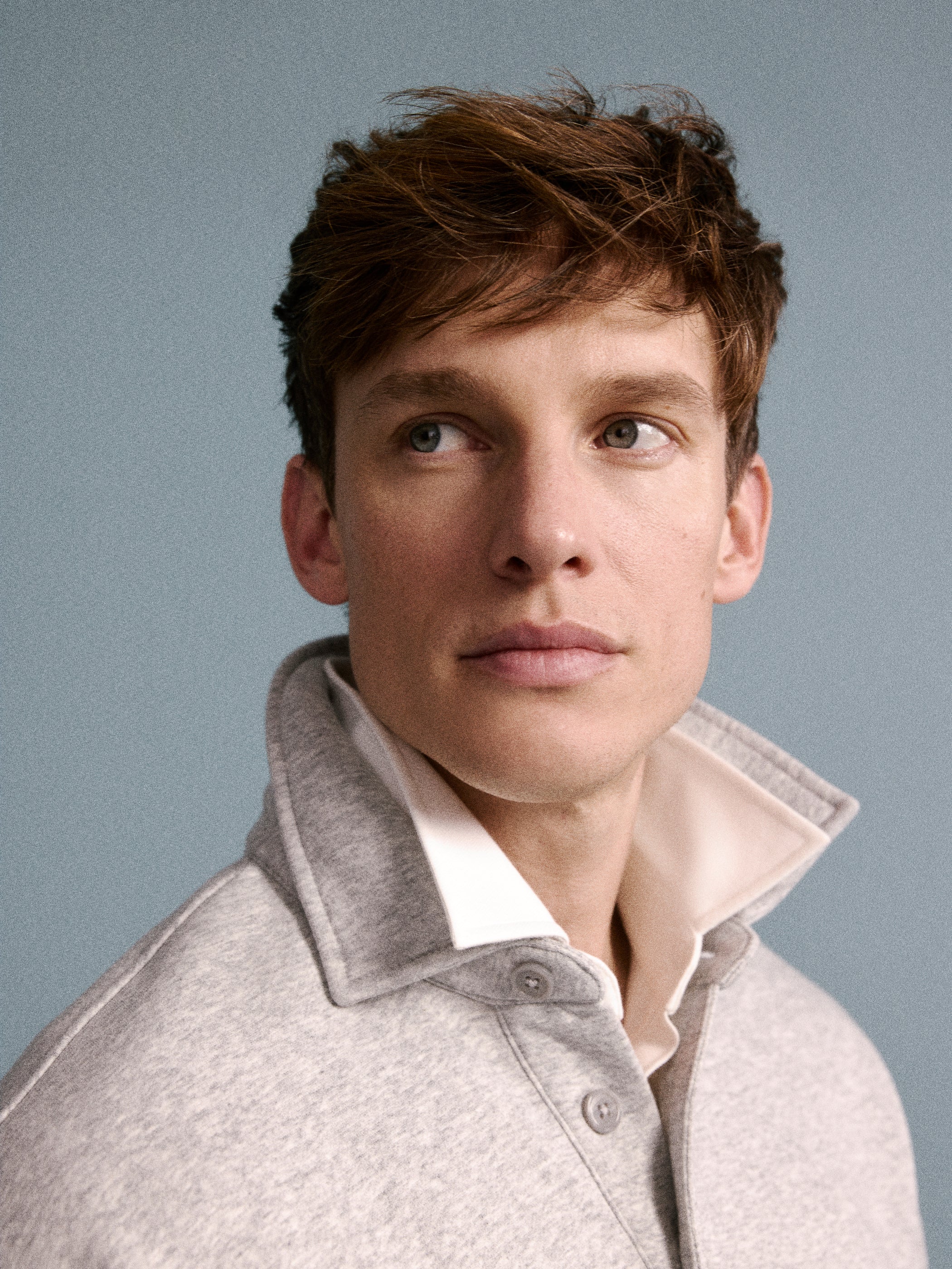 RW&CO Fleece Long-Sleeve Polo