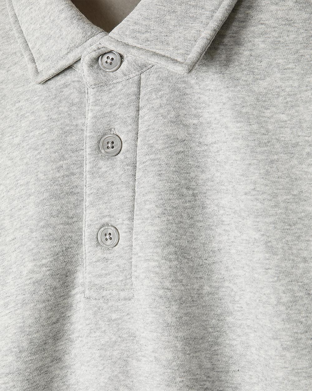 RW&CO Fleece Long-Sleeve Polo