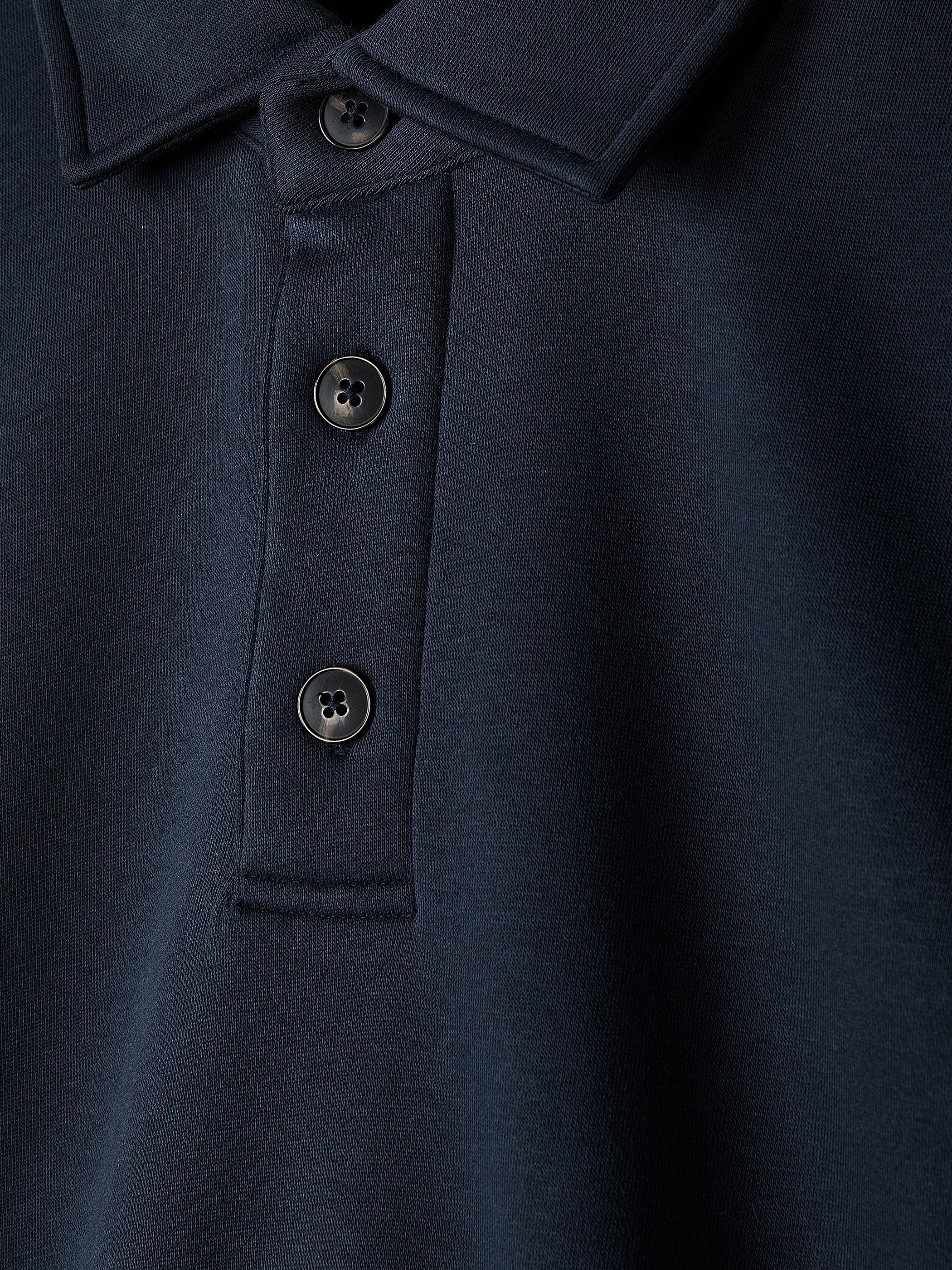 RW&CO Fleece Long-Sleeve Polo