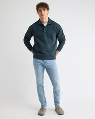 RW&CO Fleece Long-Sleeve Polo