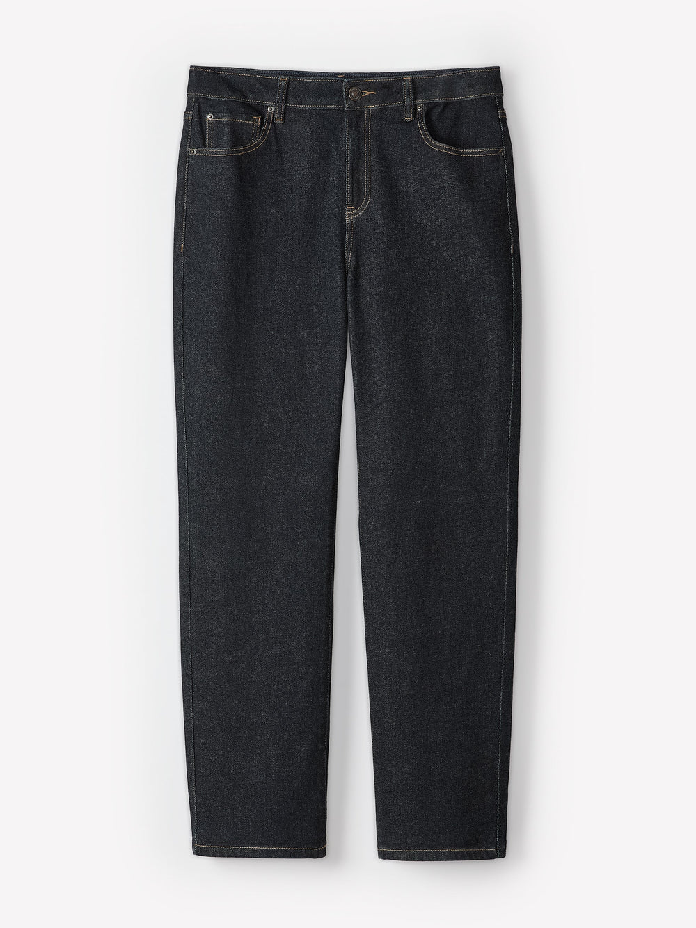 RW&CO Dark-Wash Straight-Leg Jeans