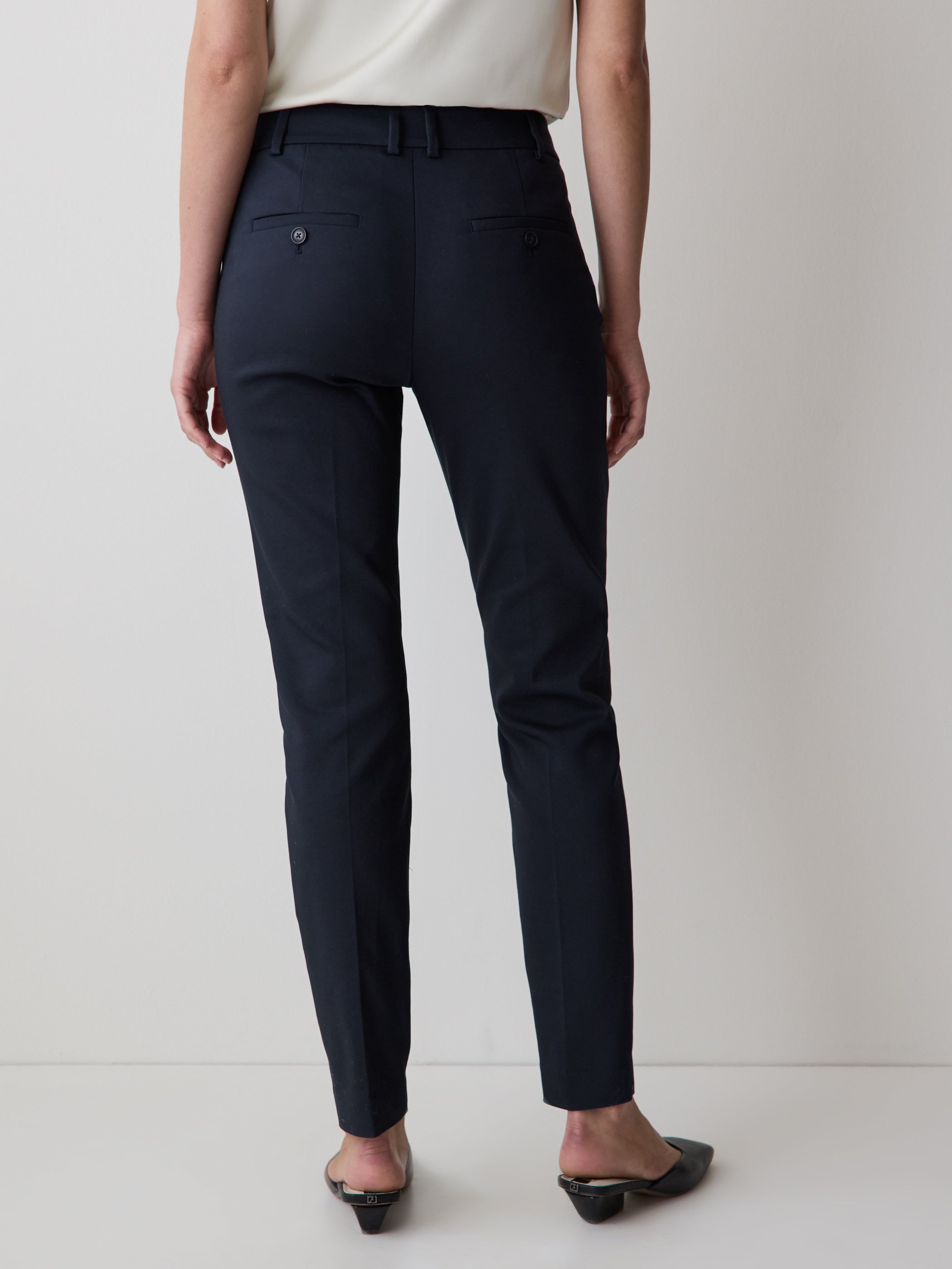 RW&CO Limitless Mid-Rise Slim-Leg Signature Fit Ankle Pant