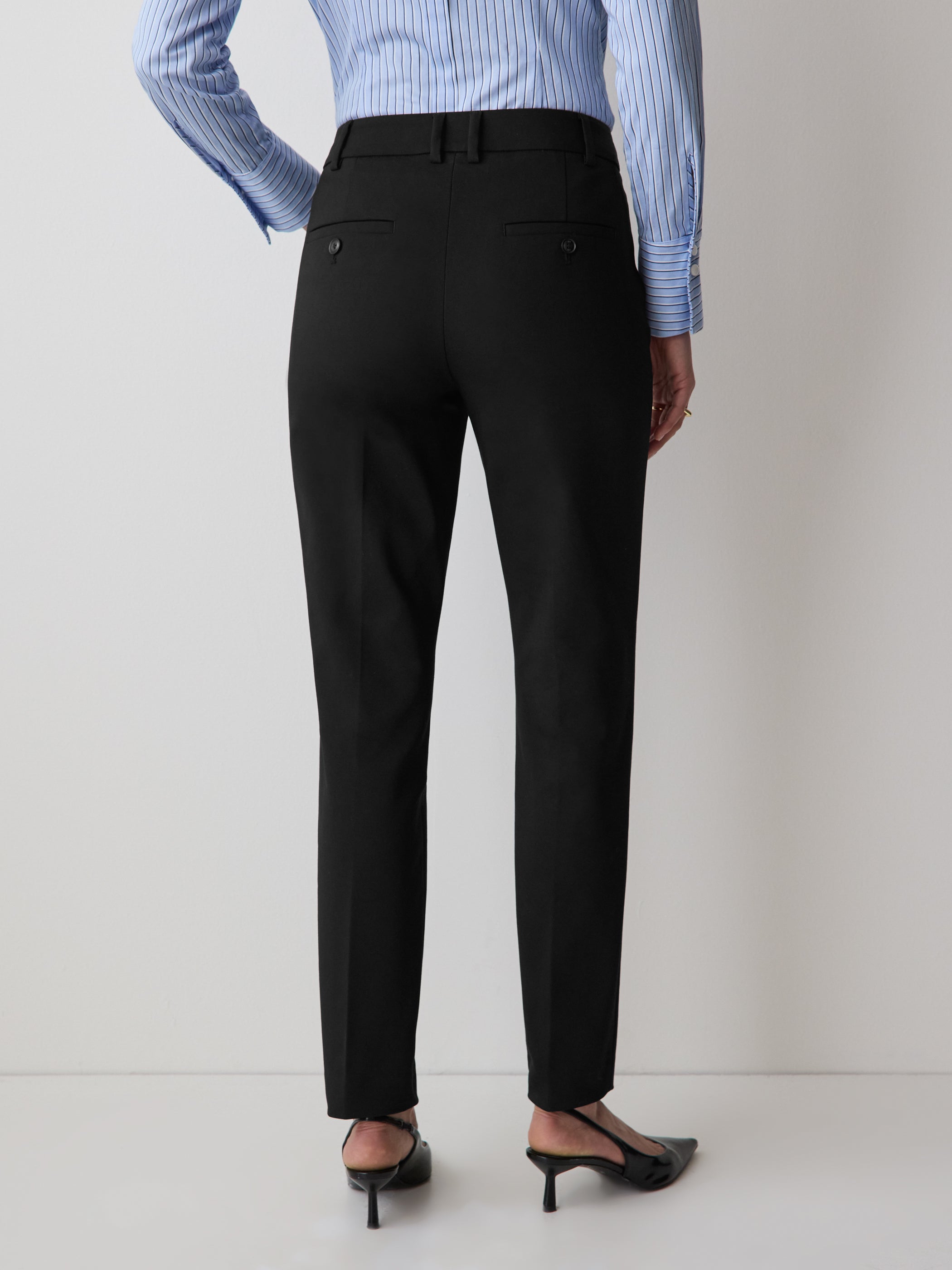 RW&CO Limitless Mid-Rise Slim-Leg Signature Fit Ankle Pant