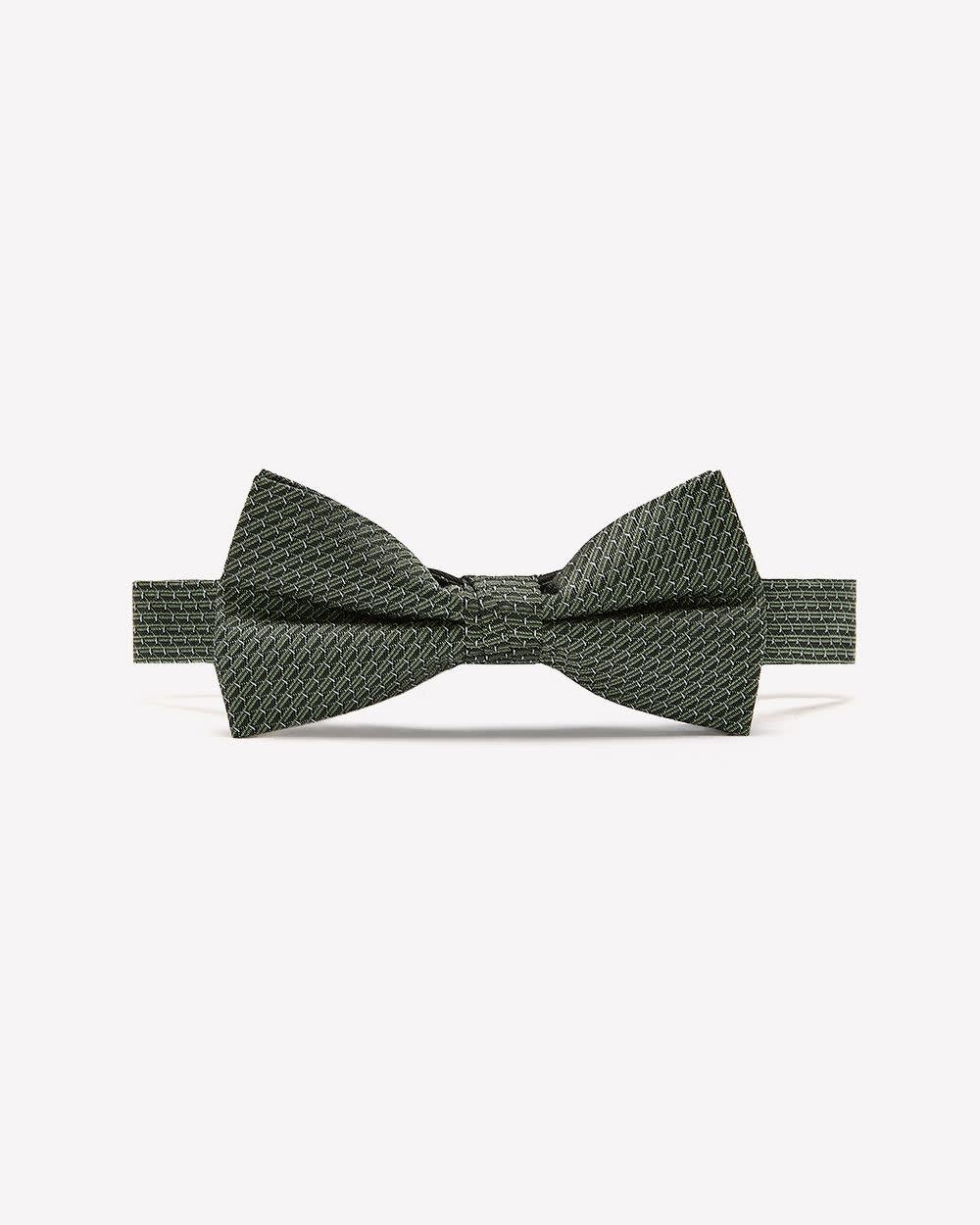 RW&CO Green Textured Bow Tie