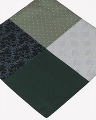 RW&CO 4-Way Green Handkerchief