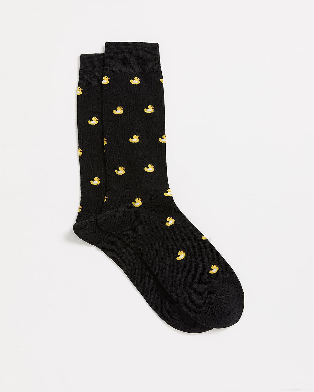 RW&CO Yellow Duck Socks
