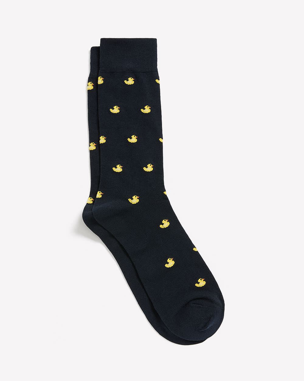 RW&CO Yellow Duck Socks