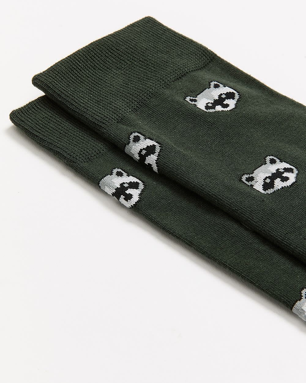 RW&CO Raccoon Socks
