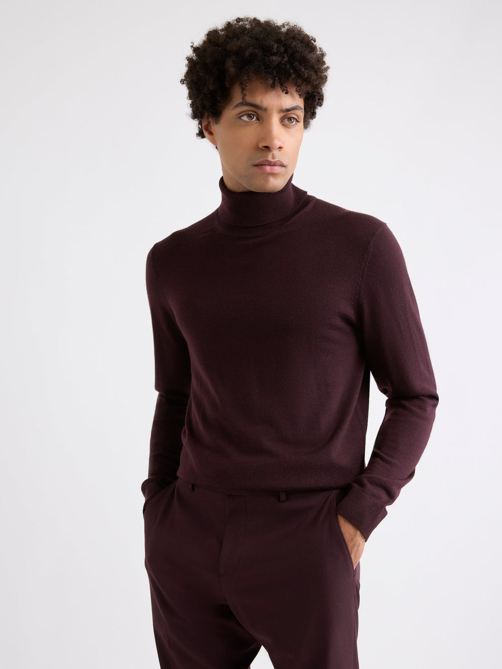 RW&CO Merino Wool Turtleneck Sweater