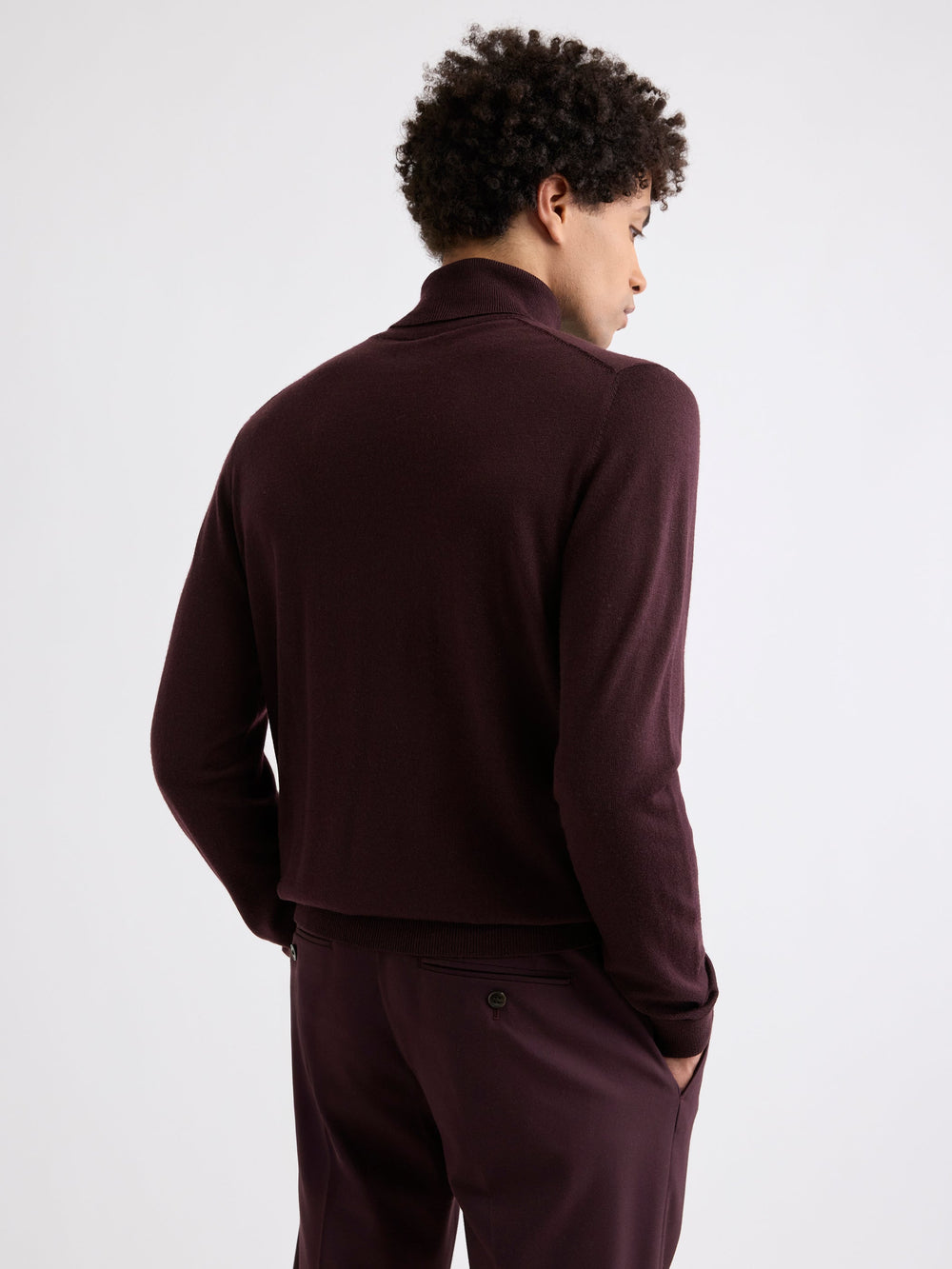 RW&CO Merino Wool Turtleneck Sweater