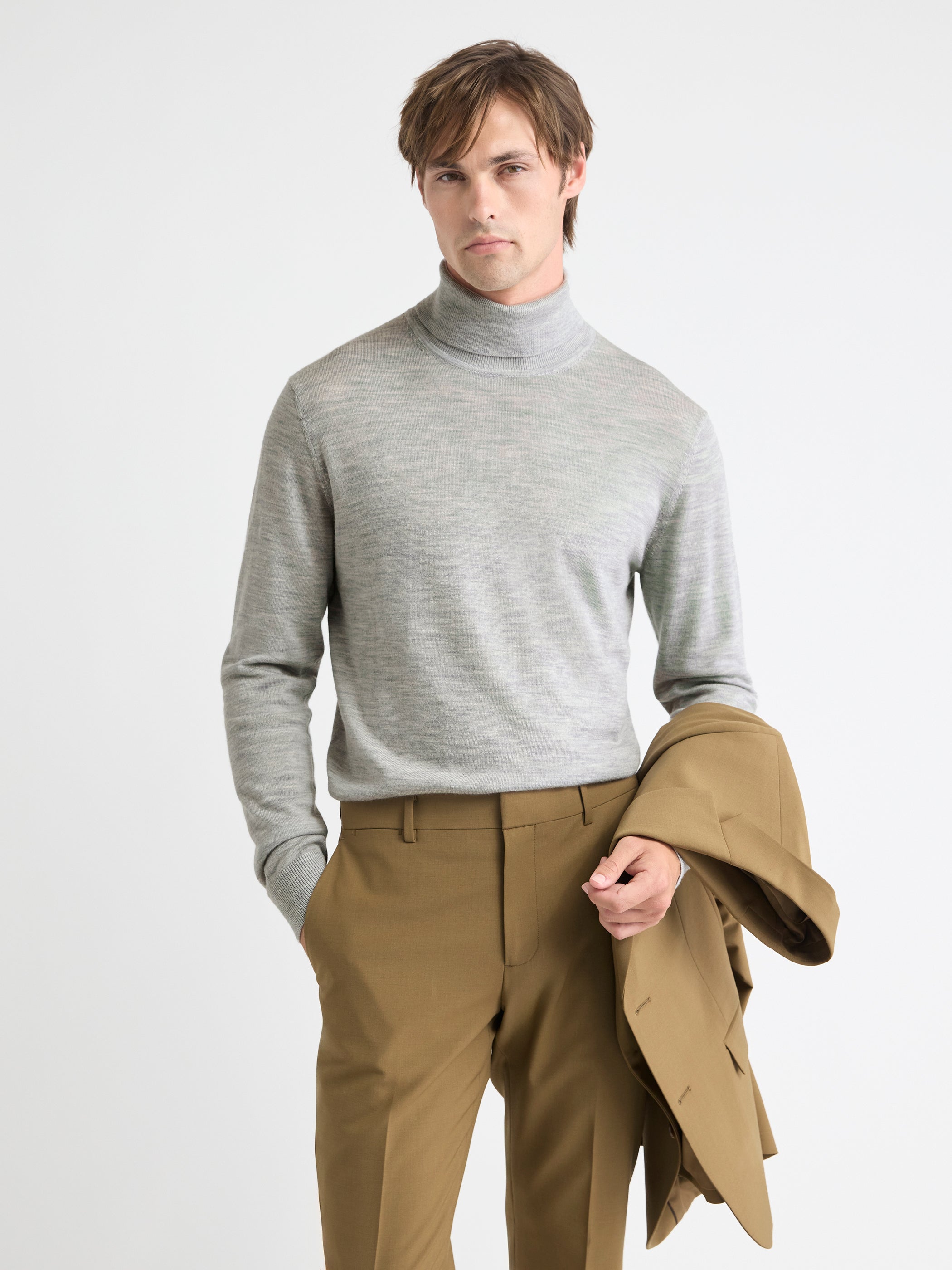 RW&CO Merino Wool Turtleneck Sweater