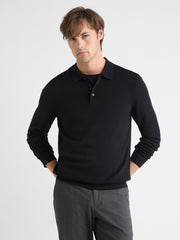 RW&CO Merino Wool Polo Sweater