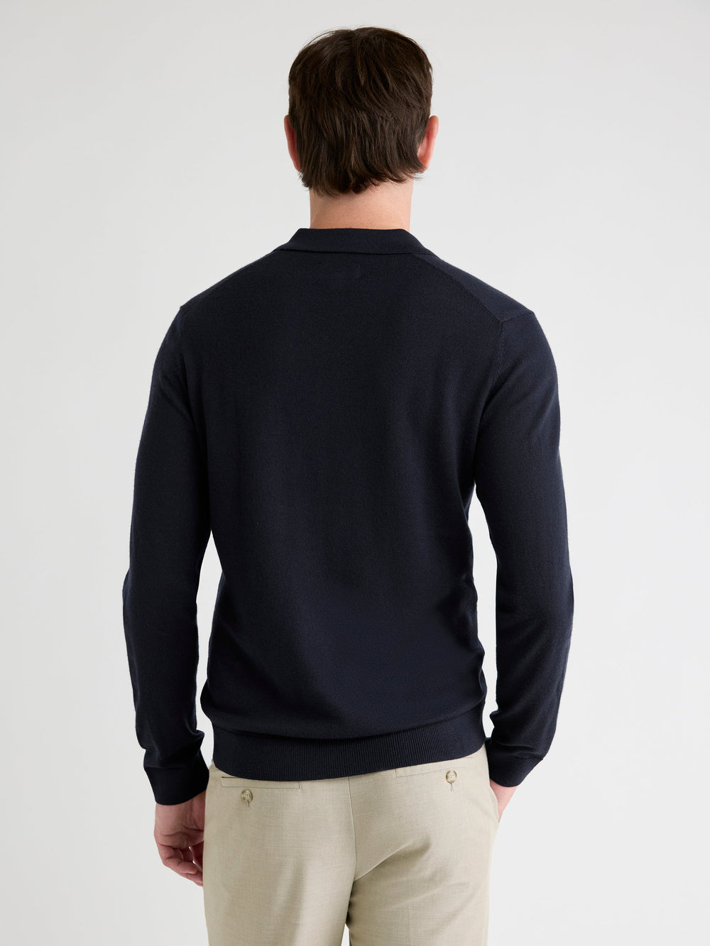 RW&CO Merino Wool Polo Sweater